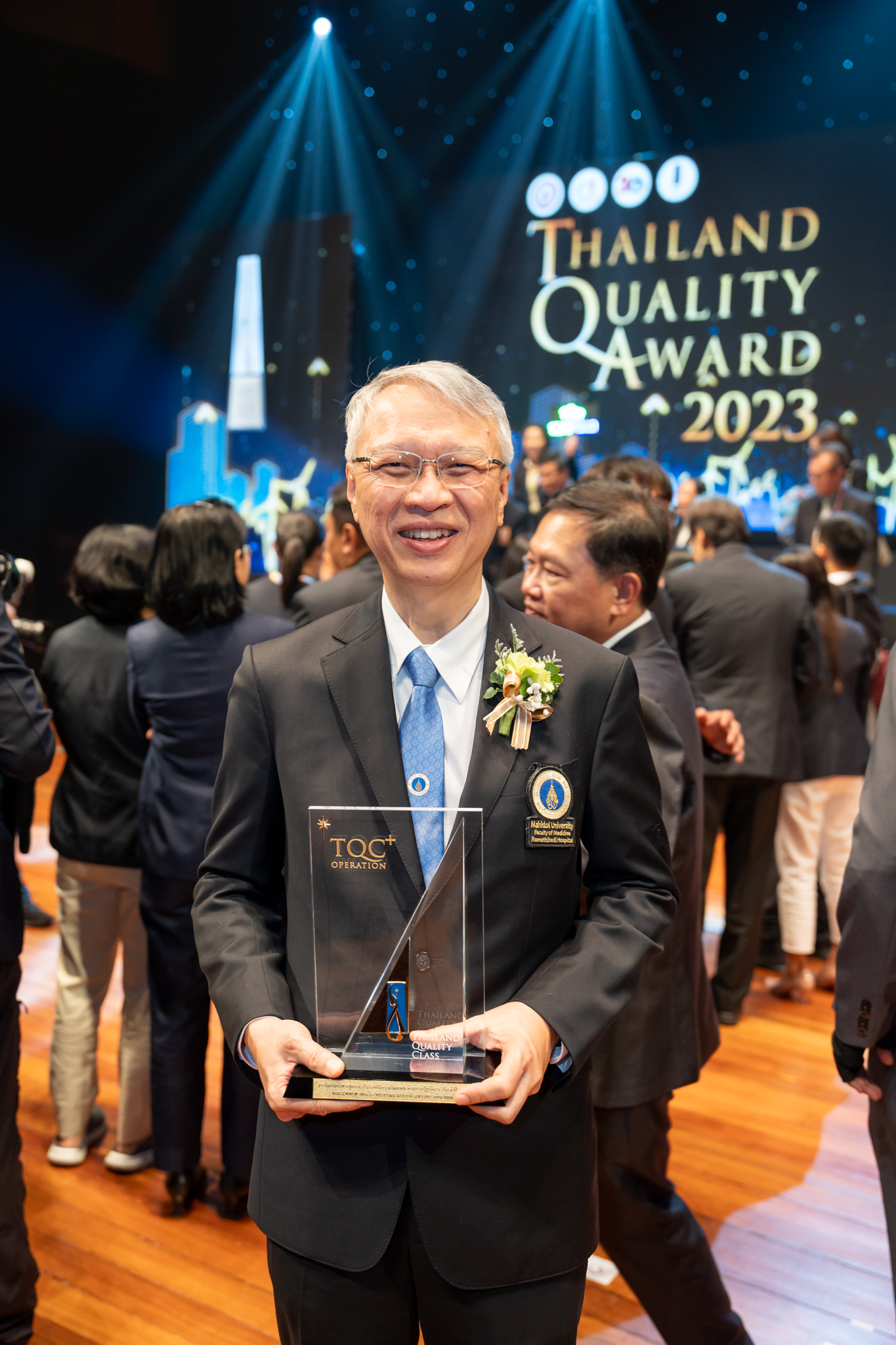 รามาธิบดีรับมอบ 2 รางวัล ในพิธีมอบรางวัลคุณภาพแห่งชาติ ครั้งที่ 22 ประจำปี 2566 (Thailand Quality Award 2023)
