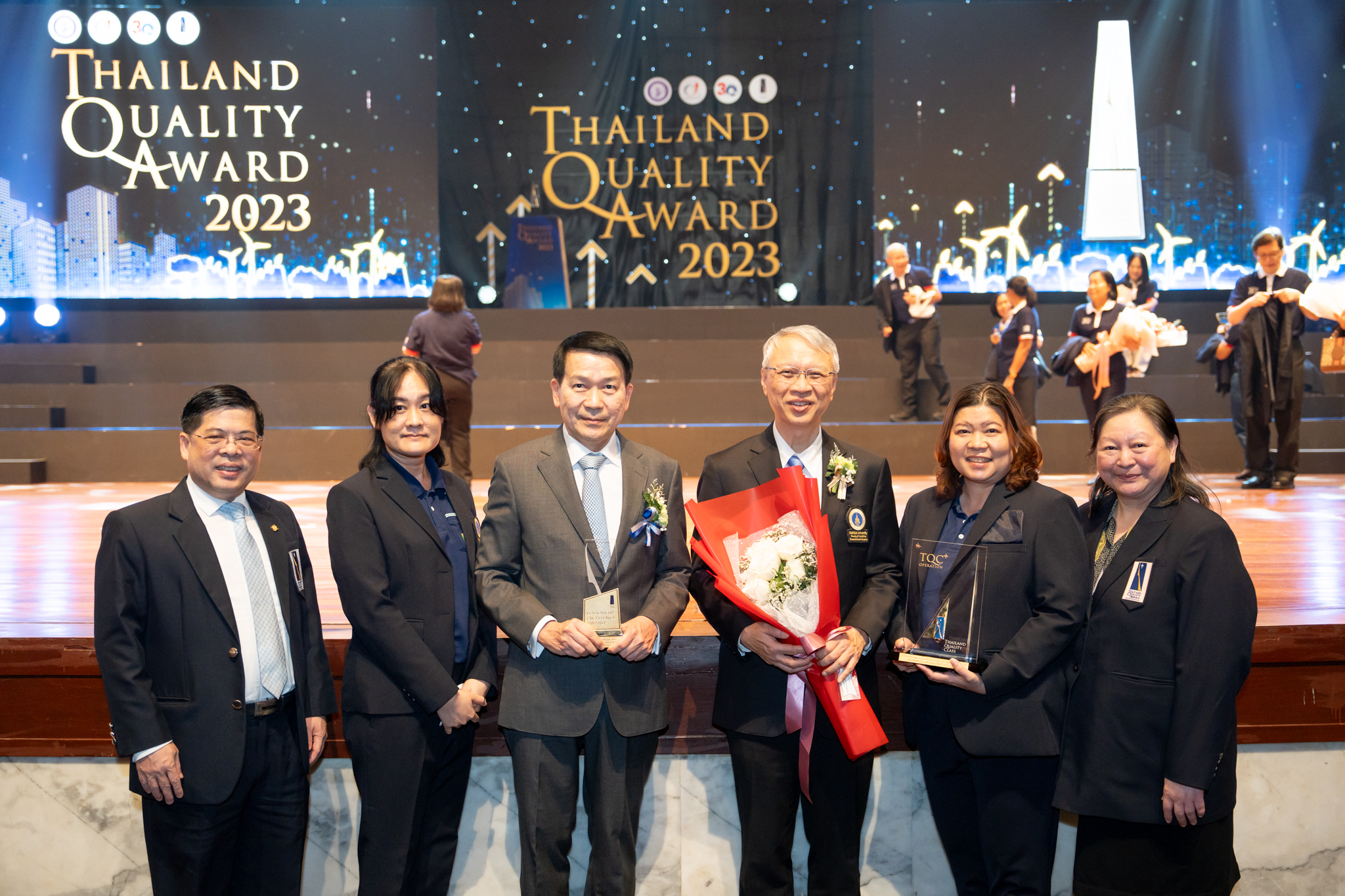 รามาธิบดีรับมอบ 2 รางวัล ในพิธีมอบรางวัลคุณภาพแห่งชาติ ครั้งที่ 22 ประจำปี 2566 (Thailand Quality Award 2023)