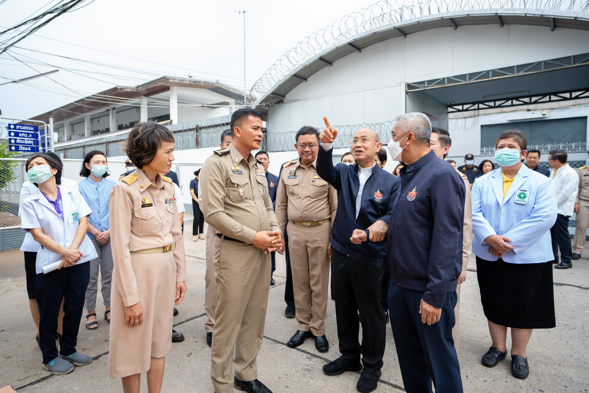 โครงการ “ราษฎรสุขใจ พลานามัยสมบูรณ์ แพทย์พระราชทาน” โดยสํานักงานทรัพย์สินพระมหากษัตริย์ ร่วมกับ คณะแพทยศาสตร์โรงพยาบาลรามาธิบดี มหาวิทยาลัยมหิดล และหน่วยงานภาคี ณ โรงพยาบาลพุทธโสธร จังหวัดฉะเชิงเทรา