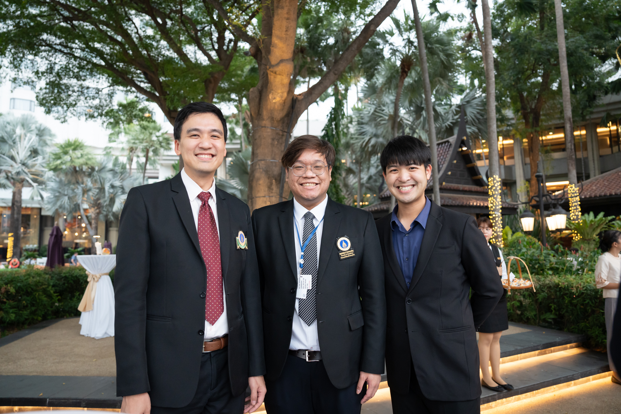 คณะแพทยศาสตร์โรงพยาบาลรามาธิบดี มหาวิทยาลัยมหิดล เป็นเจ้าภาพจัดเลี้ยงอาหารค่ำรับรองคณะกรรมการฯ อาจารย์ที่ปรึกษาชาวไทย ชาวต่างชาติ และผู้ได้รับพระราชทานทุน โครงการเยาวชนรางวัลสมเด็จเจ้าฟ้ามหิดล ประจำปี 2567