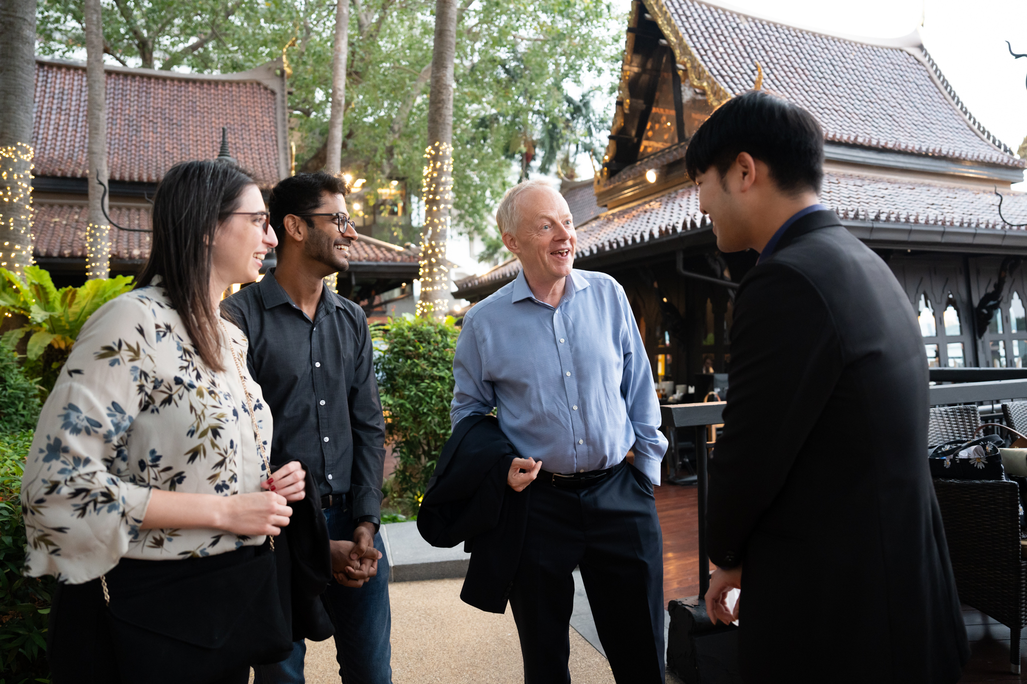 คณะแพทยศาสตร์โรงพยาบาลรามาธิบดี มหาวิทยาลัยมหิดล เป็นเจ้าภาพจัดเลี้ยงอาหารค่ำรับรองคณะกรรมการฯ อาจารย์ที่ปรึกษาชาวไทย ชาวต่างชาติ และผู้ได้รับพระราชทานทุน โครงการเยาวชนรางวัลสมเด็จเจ้าฟ้ามหิดล ประจำปี 2567