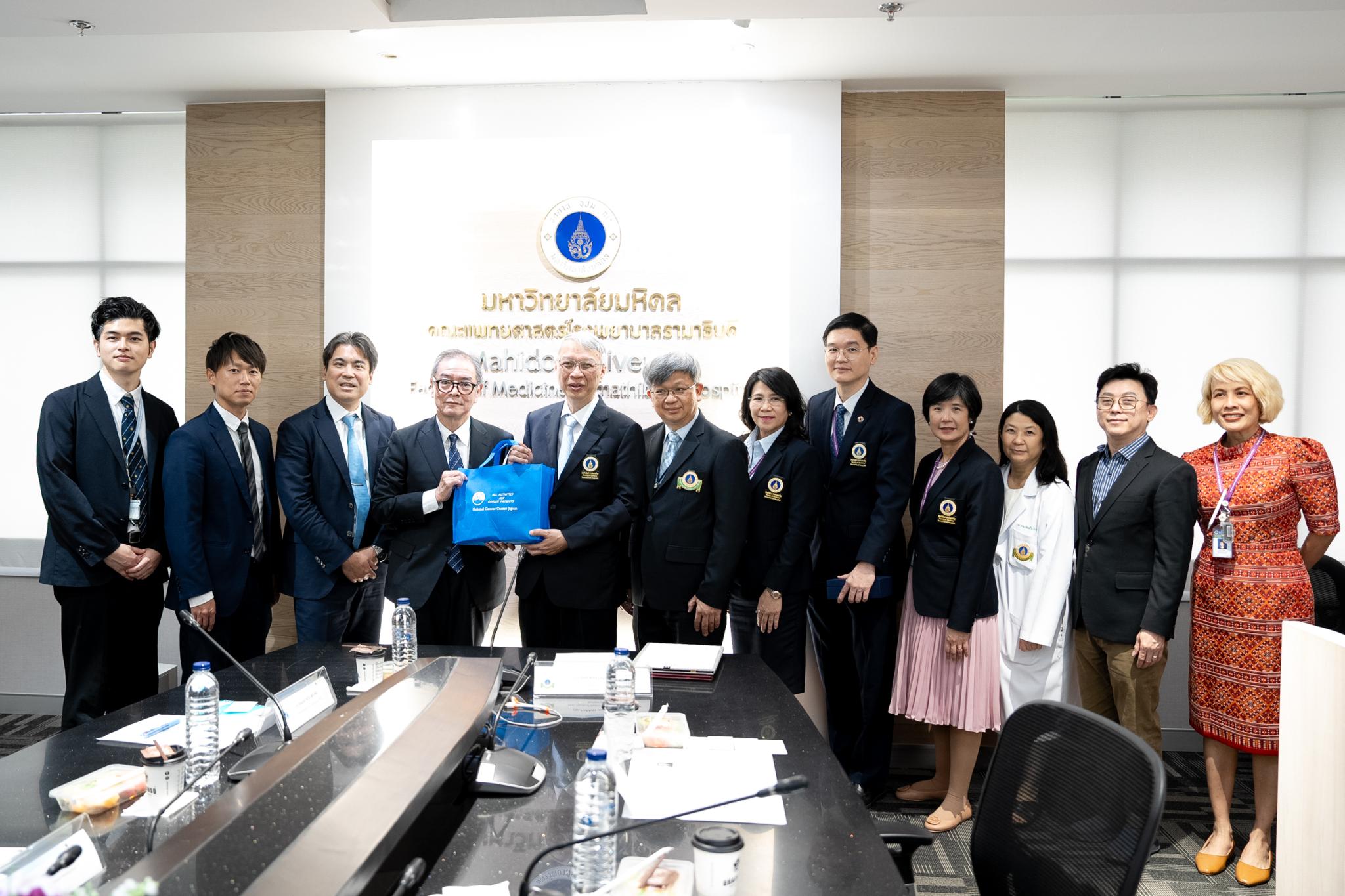 ต้อนรับคณะผู้แทนจากศูนย์มะเร็งแห่งชาติ (NCC) ประเทศญี่ปุ่น ต้อนรับคณะผู้แทนจากศูนย์มะเร็งแห่งชาติ (NCC) ประเทศญี่ปุ่น