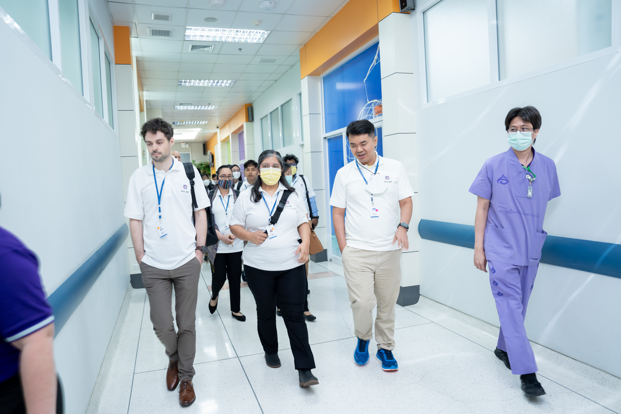 คณะผู้เข้าร่วมงานประชุม PMAC 2024 เข้าศึกษาดูงานที่คณะแพทยศาสตร์โรงพยาบาลรามาธิบดี มหาวิทยาลัยมหิดล คณะผู้เข้าร่วมงานประชุม PMAC 2024 เข้าศึกษาดูงานที่คณะแพทยศาสตร์โรงพยาบาลรามาธิบดี มหาวิทยาลัยมหิดล