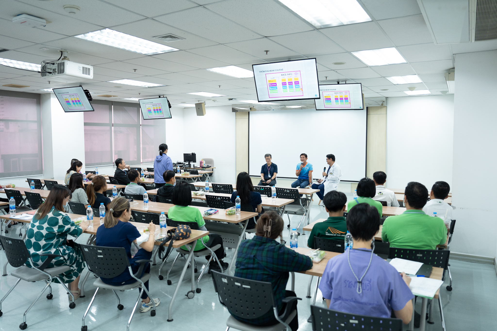 โครงการบุคลากรรามาธิบดีพบผู้เชี่ยวชาญ หัวข้อ “การวิ่งมาราธอนของชาวรามาธิบดี” โครงการบุคลากรรามาธิบดีพบผู้เชี่ยวชาญ หัวข้อ “การวิ่งมาราธอนของชาวรามาธิบดี”