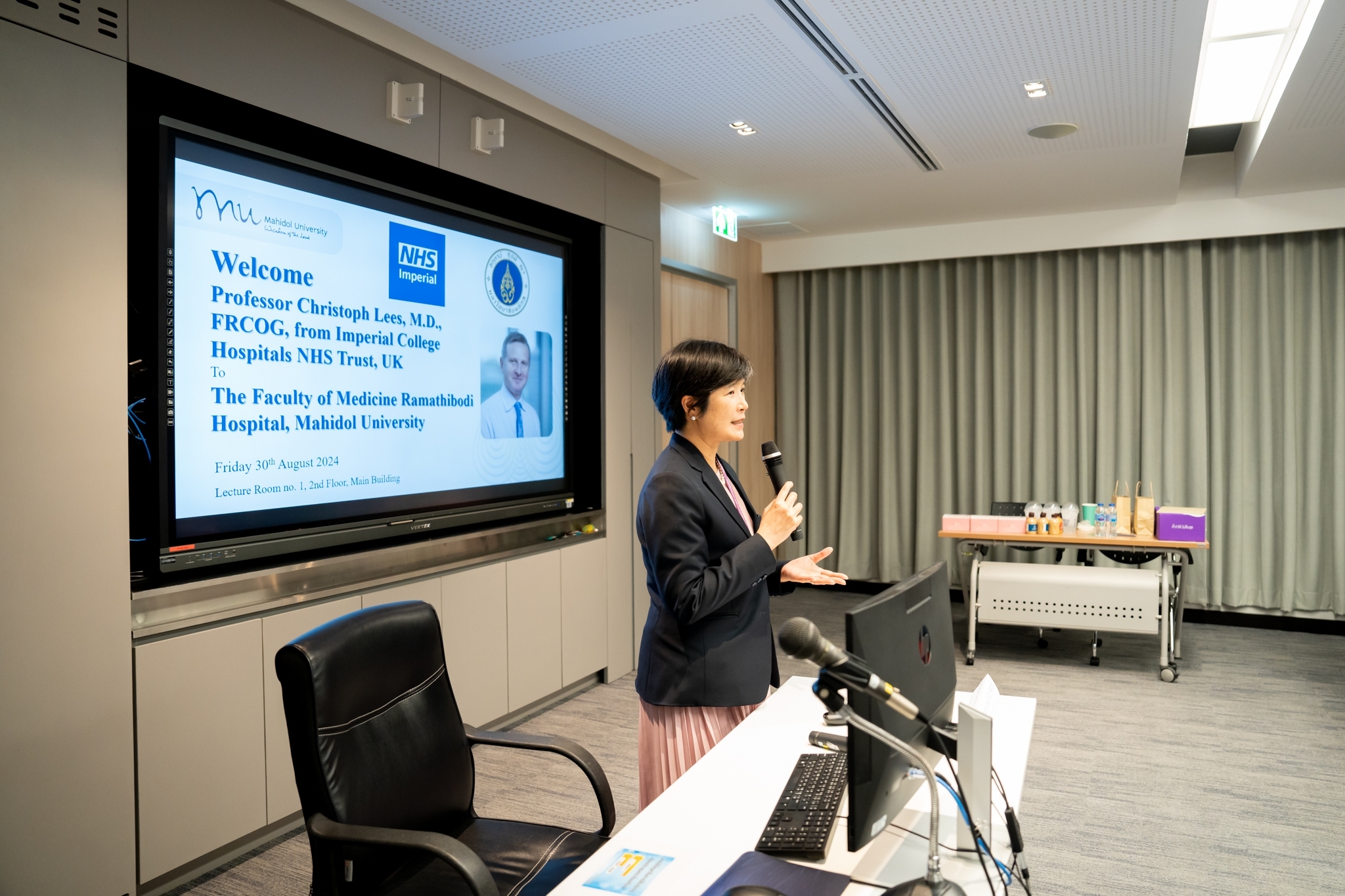 การบรรยายพิเศษ หัวข้อ All you need to know about TRUFFLE study in Fetal Growth Restriction การบรรยายพิเศษ หัวข้อ All you need to know about TRUFFLE study in Fetal Growth Restriction