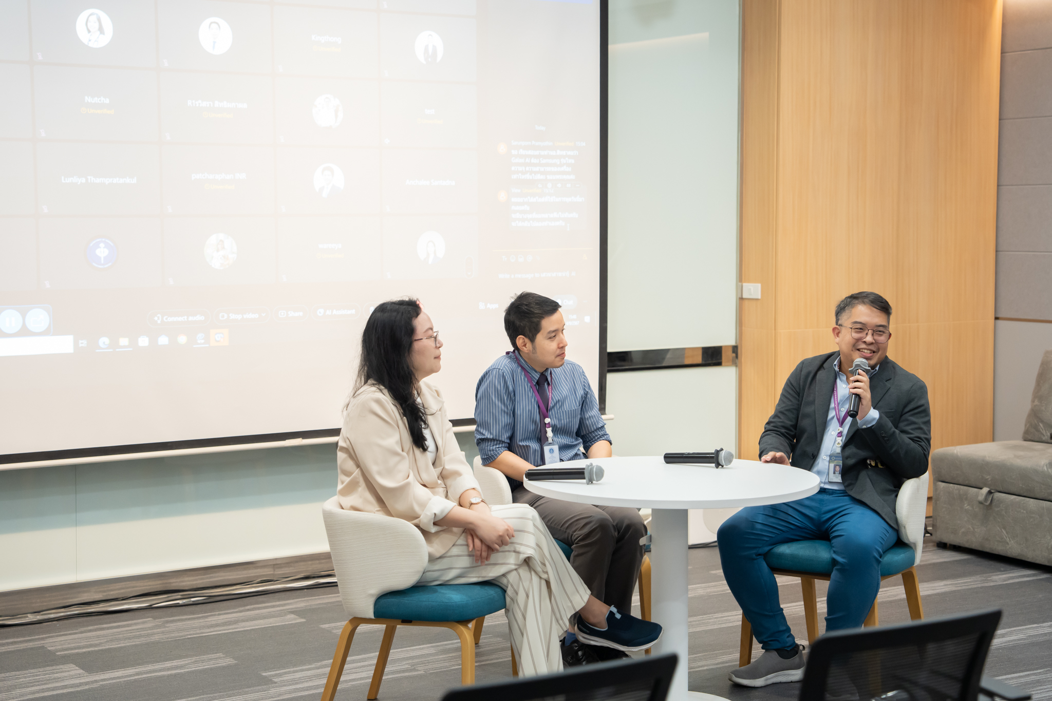 งานเสวนา “AI for lifestyle and medical education” งานเสวนา “AI for lifestyle and medical education”