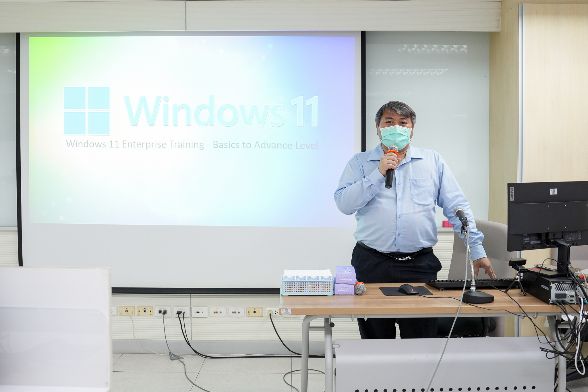 โครงการอบรม “Windows 11 Enterprise Training – Basics to Advance Level” สำหรับบุคลากร โครงการอบรม “Windows 11 Enterprise Training – Basics to Advance Level” สำหรับบุคลากร