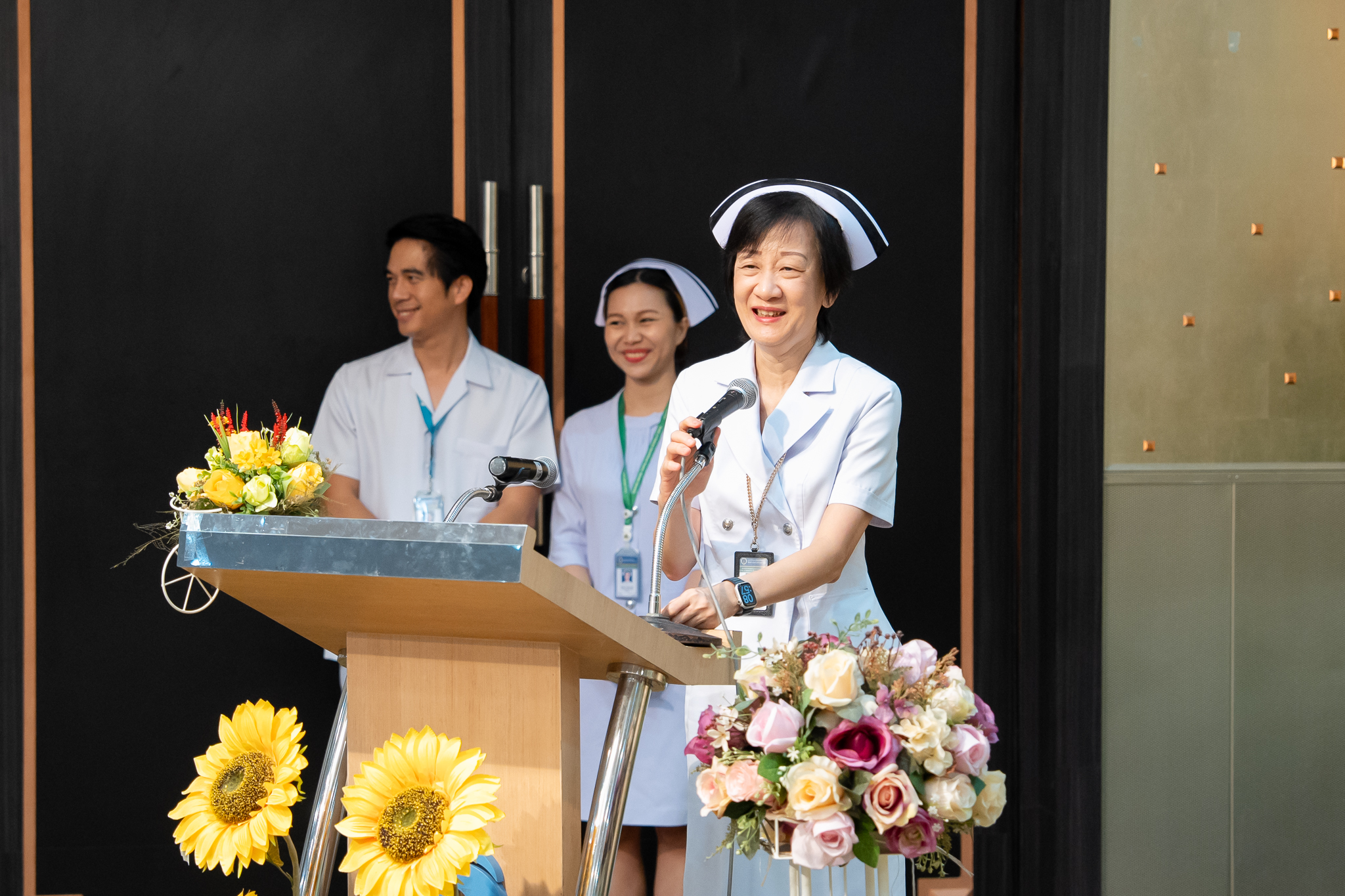 งาน “ส่งมอบพยาบาลใหม่” และ “พิธีบายศรีสู่ขวัญสู่รั้วรามาธิบดี” ประจำปี 2567 งาน “ส่งมอบพยาบาลใหม่” และ “พิธีบายศรีสู่ขวัญสู่รั้วรามาธิบดี” ประจำปี 2567