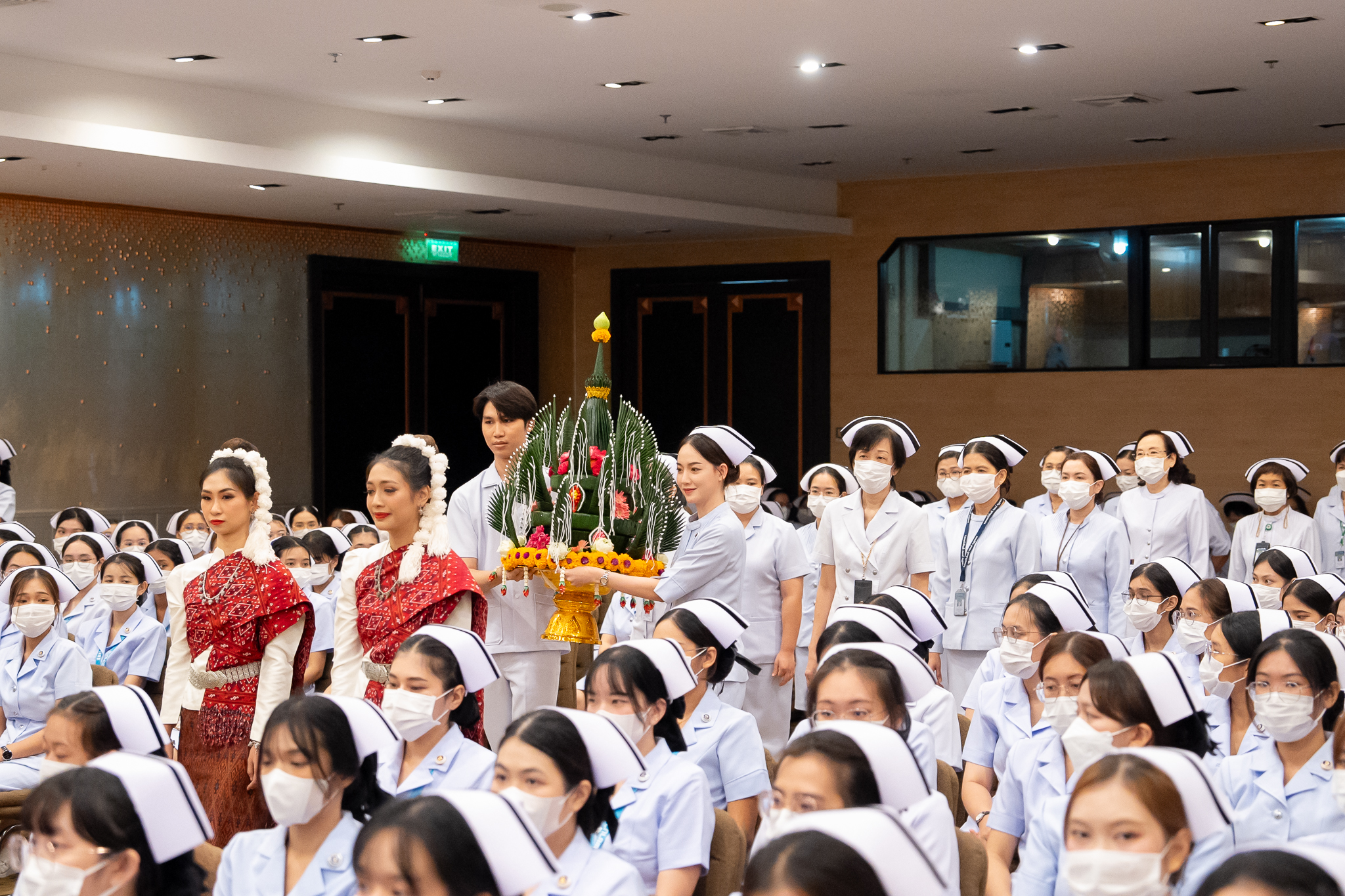 งาน “ส่งมอบพยาบาลใหม่” และ “พิธีบายศรีสู่ขวัญสู่รั้วรามาธิบดี” ประจำปี 2567 งาน “ส่งมอบพยาบาลใหม่” และ “พิธีบายศรีสู่ขวัญสู่รั้วรามาธิบดี” ประจำปี 2567