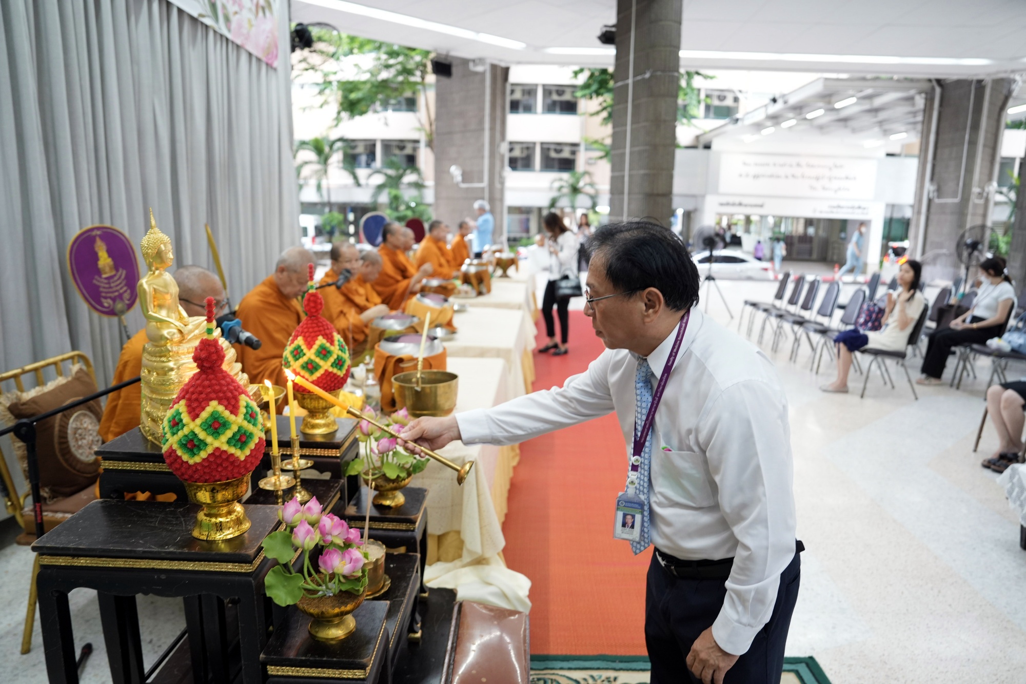 งานทำบุญเดือนเกิดบุคลากร ประจำเดือนกันยายน 2567