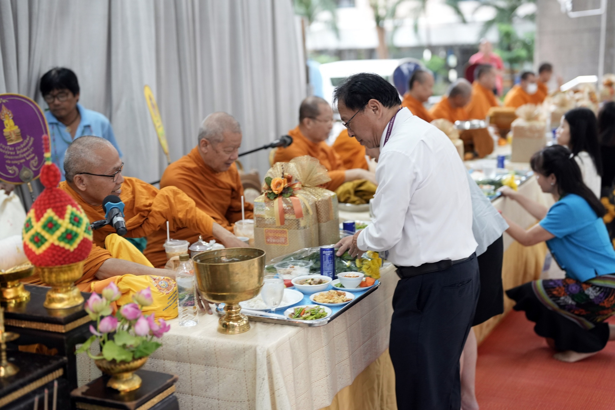 งานทำบุญเดือนเกิดบุคลากร ประจำเดือนกันยายน 2567