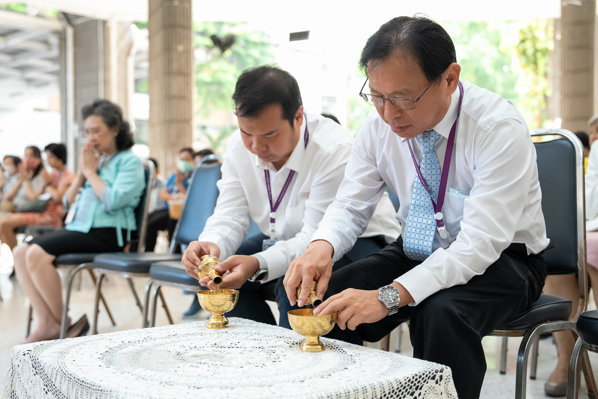 งานทำบุญเดือนเกิดบุคลากร ประจำเดือนมิถุนายน 2567 งานทำบุญเดือนเกิดบุคลากร ประจำเดือนมิถุนายน 2567