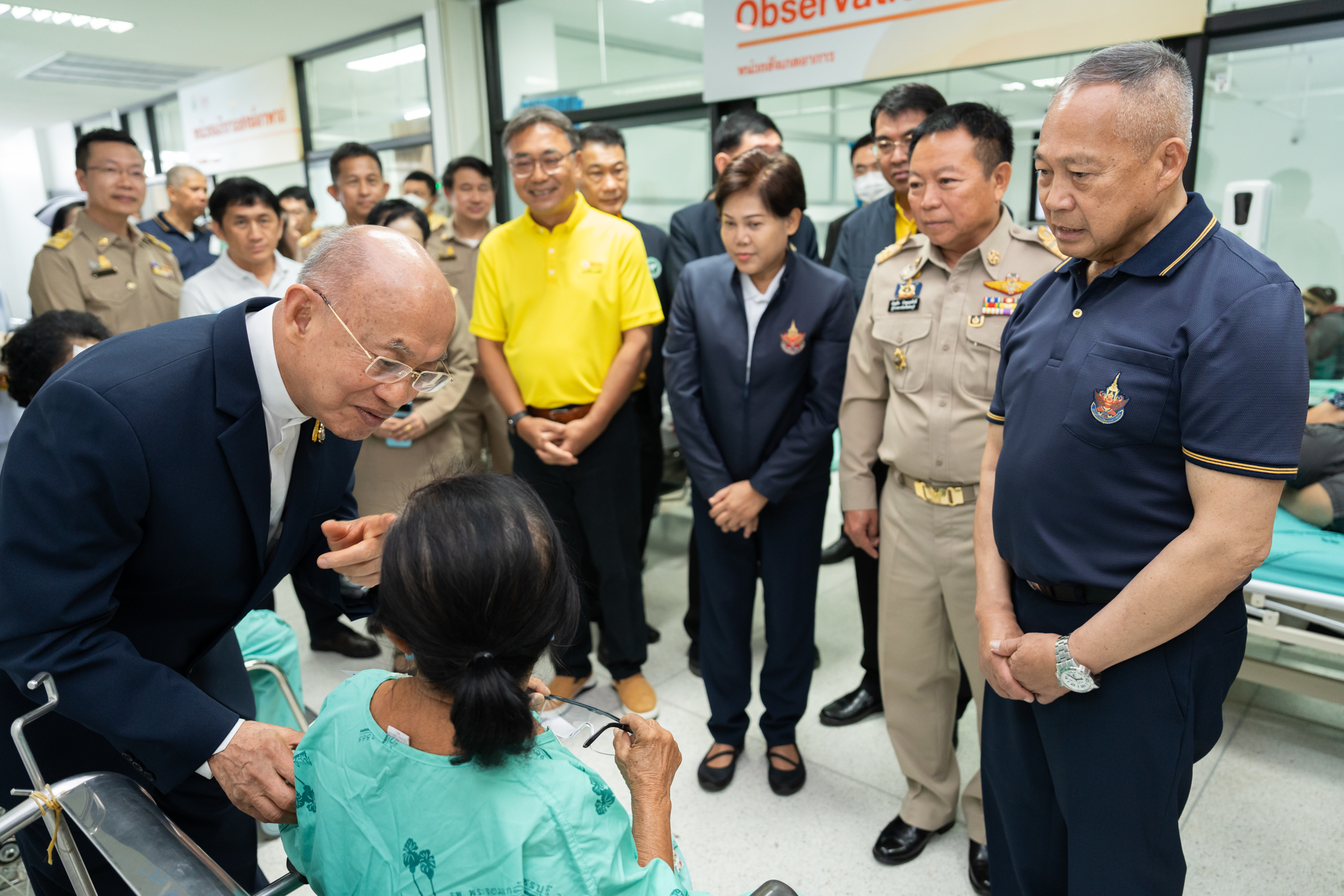 โครงการ “ราษฎรสุขใจ พลานามัยสมบูรณ์ แพทย์พระราชทาน” โดยสํานักงานทรัพย์สินพระมหากษัตริย์ ร่วมกับ คณะแพทยศาสตร์โรงพยาบาลรามาธิบดี มหาวิทยาลัยมหิดล และหน่วยงานภาคี ณ โรงพยาบาลพระจอมเกล้า จังหวัดเพชรบุรี โครงการ “ราษฎรสุขใจ พลานามัยสมบูรณ์ แพทย์พระราชทาน” โดยสํานักงานทรัพย์สินพระมหากษัตริย์ ร่วมกับ คณะแพทยศาสตร์โรงพยาบาลรามาธิบดี มหาวิทยาลัยมหิดล และหน่วยงานภาคี ณ โรงพยาบาลพระจอมเกล้า จังหวัดเพชรบุรี