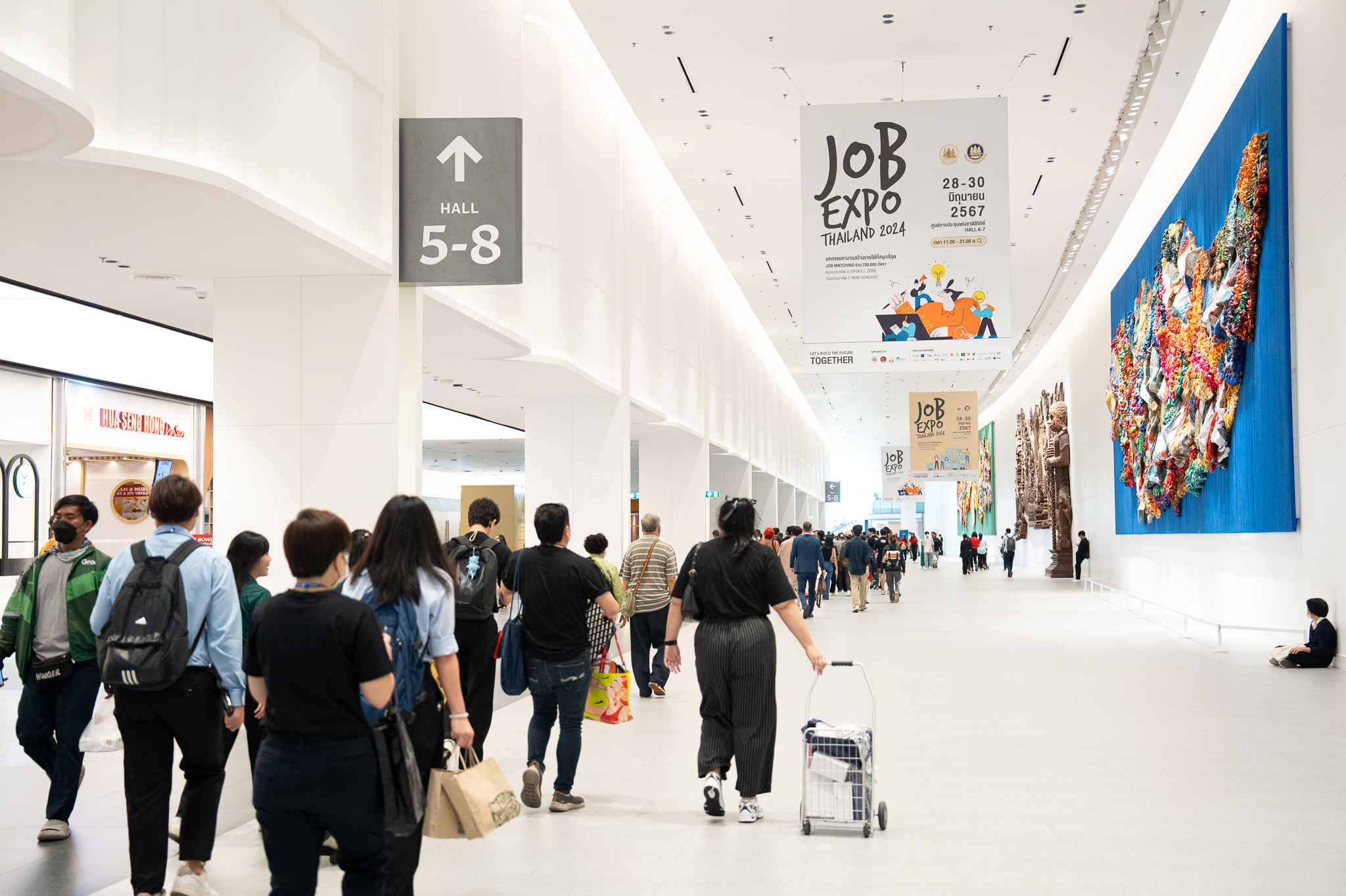 กิจกรรมงาน Job Expo Thailand 2024 เพื่อรับสมัครบุคคลตำแหน่งงานต่าง ๆ กิจกรรมงาน Job Expo Thailand 2024 เพื่อรับสมัครบุคคลตำแหน่งงานต่าง ๆ