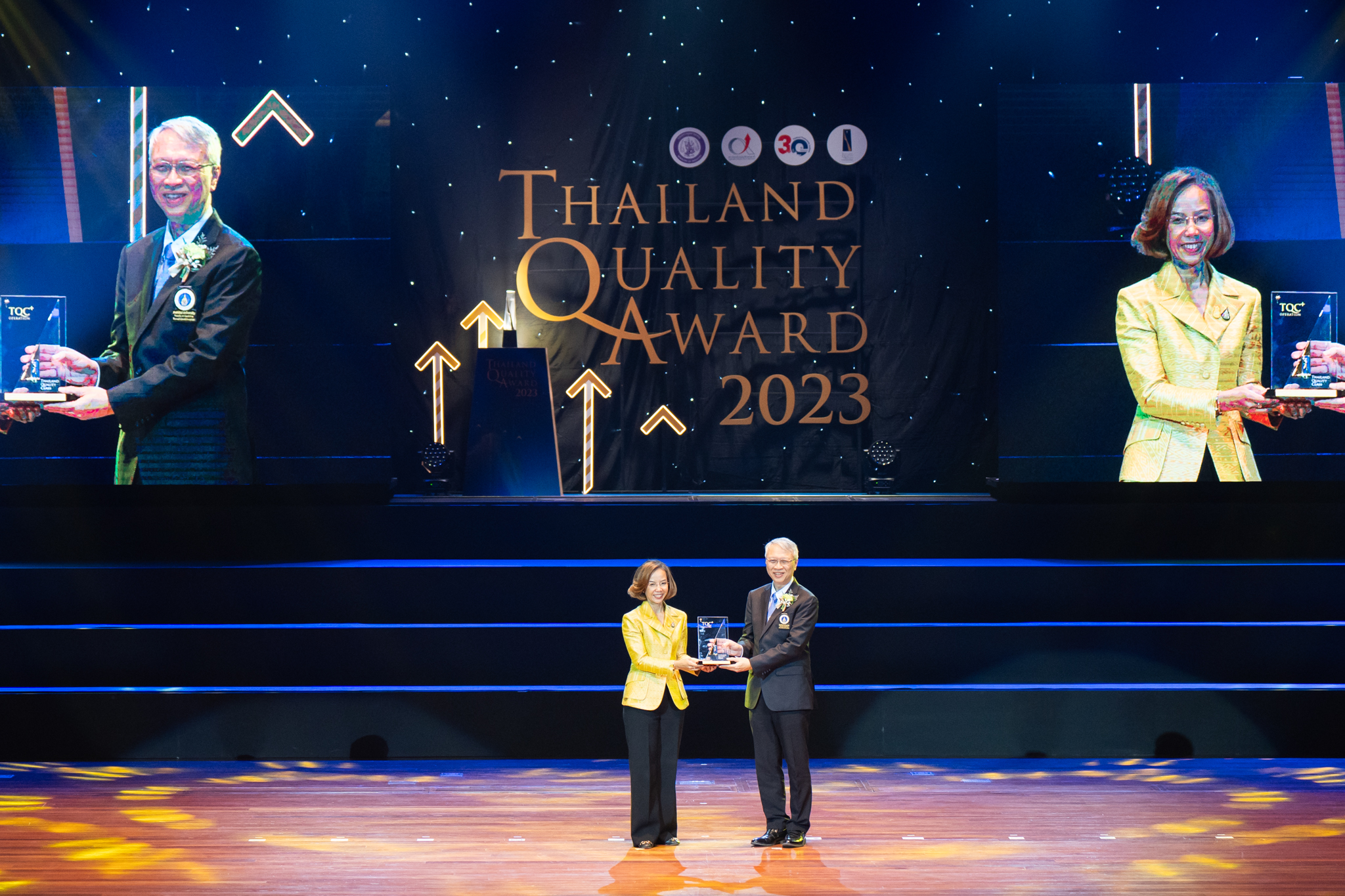 รามาธิบดีรับมอบ 2 รางวัล ในพิธีมอบรางวัลคุณภาพแห่งชาติ ครั้งที่ 22 ประจำปี 2566 (Thailand Quality Award 2023)
