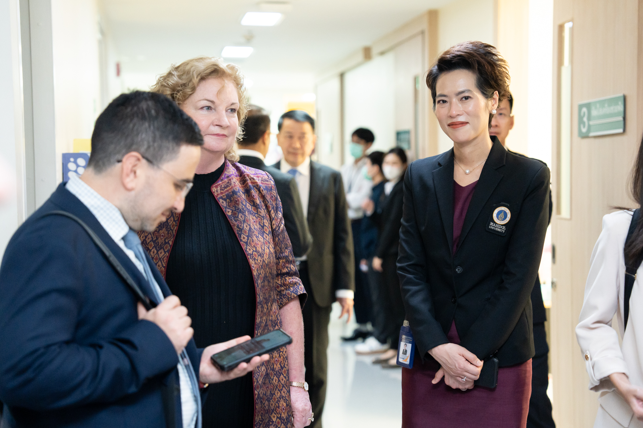 คณะแพทยศาสตร์โรงพยาบาลรามาธิบดี มหาวิทยาลัยมหิดล ให้การต้อนรับรัฐมนตรีจากรัฐนิวเซาท์เวลส์ คณะแพทยศาสตร์โรงพยาบาลรามาธิบดี มหาวิทยาลัยมหิดล ให้การต้อนรับรัฐมนตรีจากรัฐนิวเซาท์เวลส์