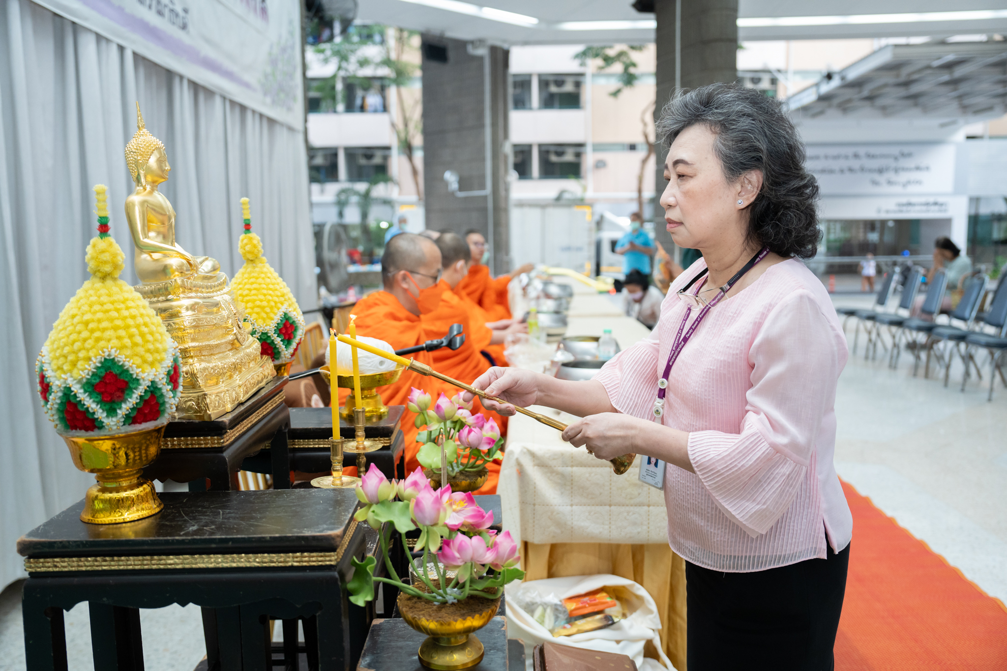 งานทำบุญเดือนเกิดบุคลากร ประจำเดือนกุมภาพันธ์ 2567 งานทำบุญเดือนเกิดบุคลากร ประจำเดือนกุมภาพันธ์ 2567