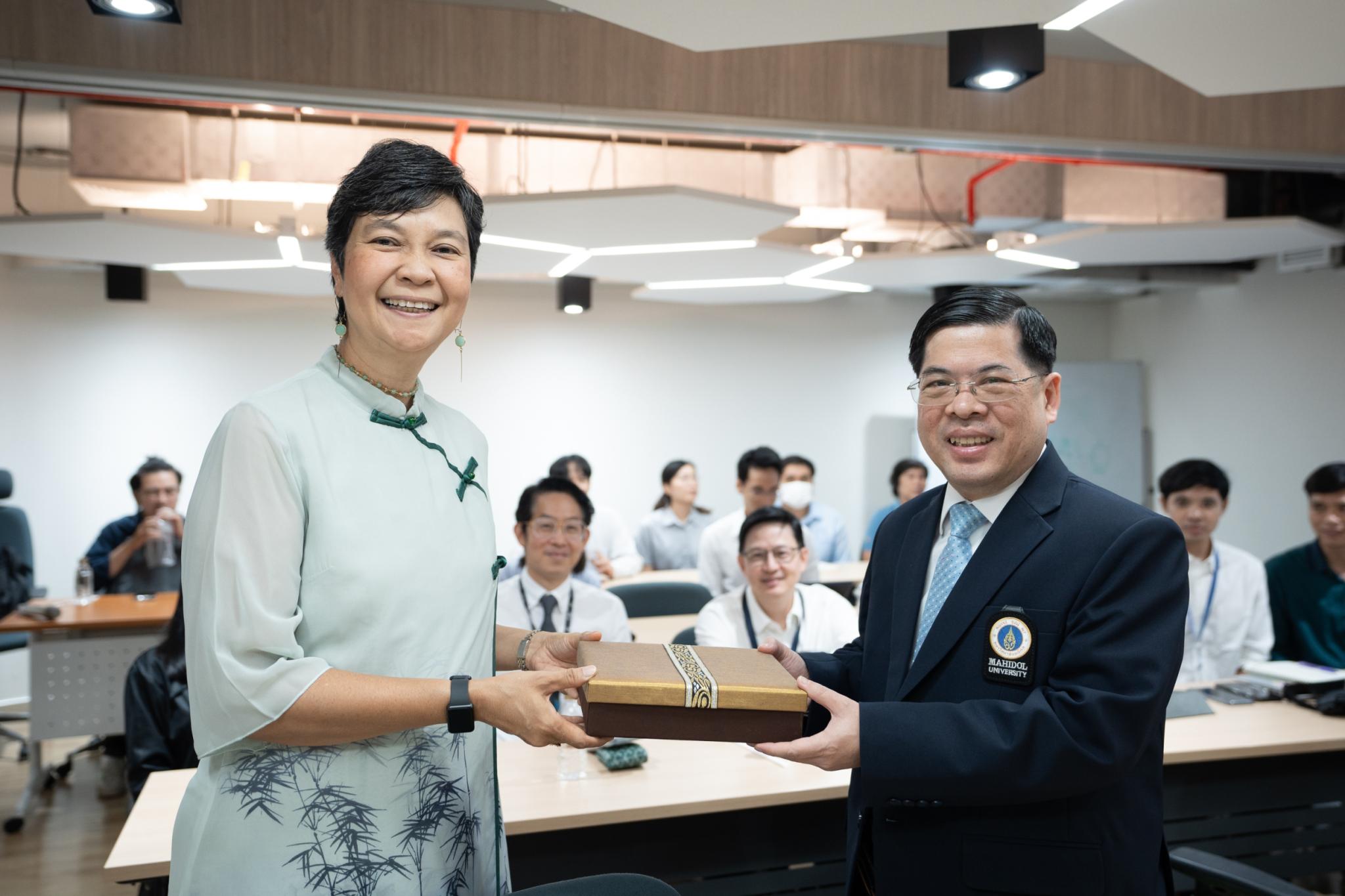 คณะศึกษาดูงานจากมหาวิทยาลัยมหิดล เข้าศึกษาดูงานการบริหารจัดการด้านธรรมาภิบาลข้อมูล (Data Governance)