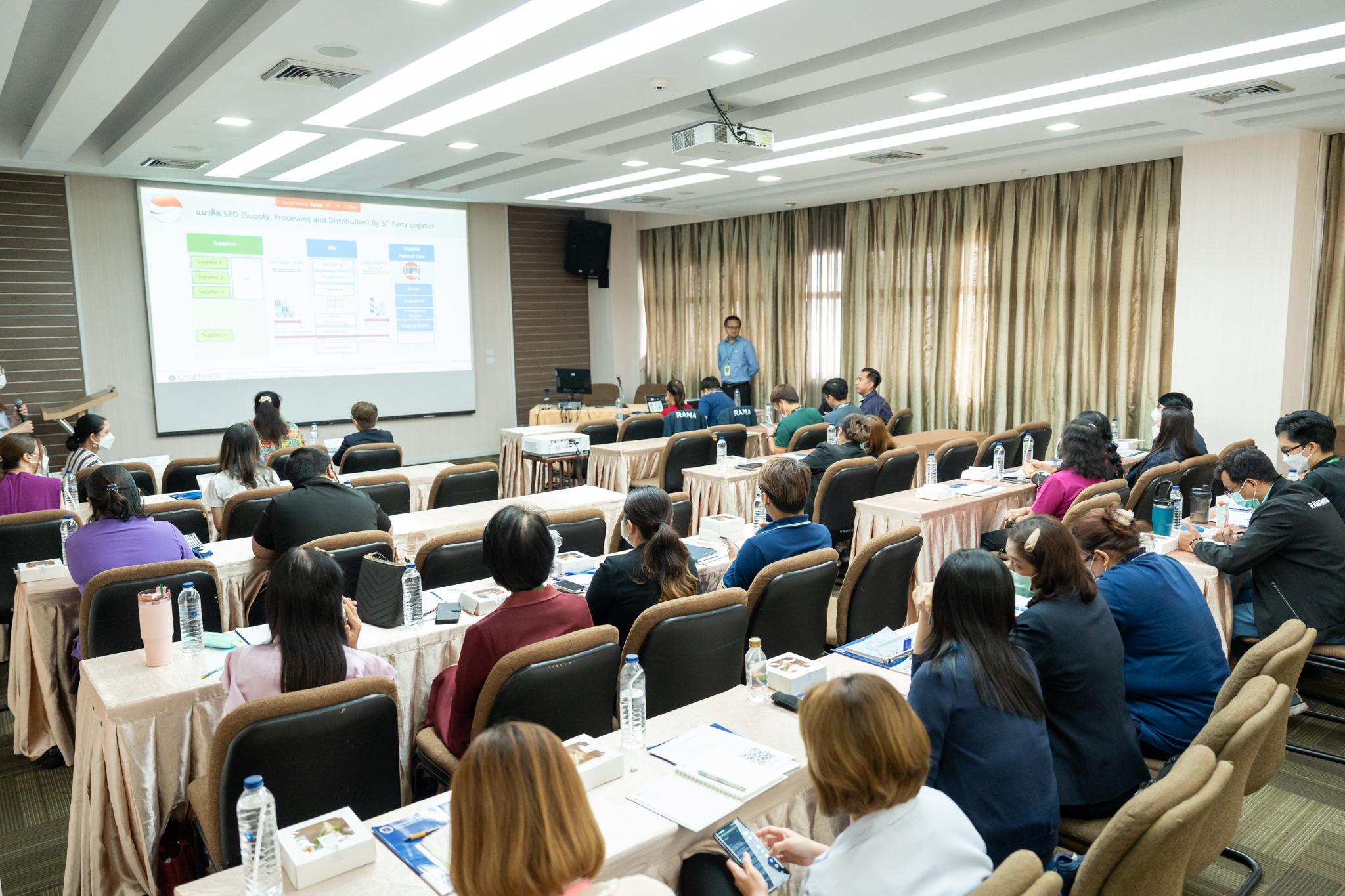 ฝ่ายการพัสดุ จัดอบรมโครงการ “การบริหารจัดการ Centralised Warehouse เพื่อยกระดับการจัดการโลจิสติกส์ในโรงพยาบาล” ฝ่ายการพัสดุ จัดอบรมโครงการ “การบริหารจัดการ Centralised Warehouse เพื่อยกระดับการจัดการโลจิสติกส์ในโรงพยาบาล”