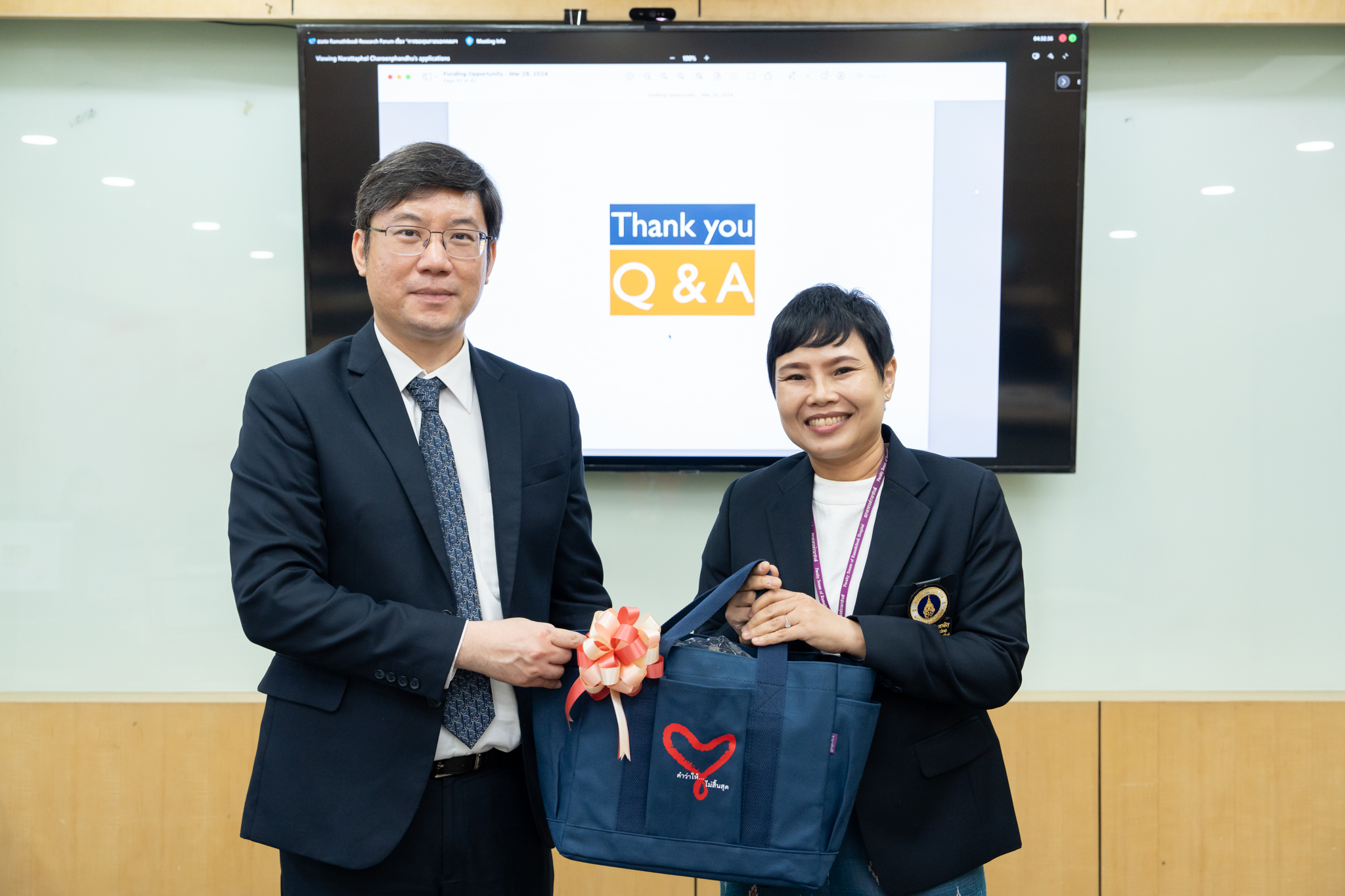 สำนักงานวิจัย วิชาการและนวัตกรรม จัดอบรม เรื่อง “แหล่งทุนวิจัยภายนอกคณะฯ” สำนักงานวิจัย วิชาการและนวัตกรรม จัดอบรม เรื่อง “แหล่งทุนวิจัยภายนอกคณะฯ”