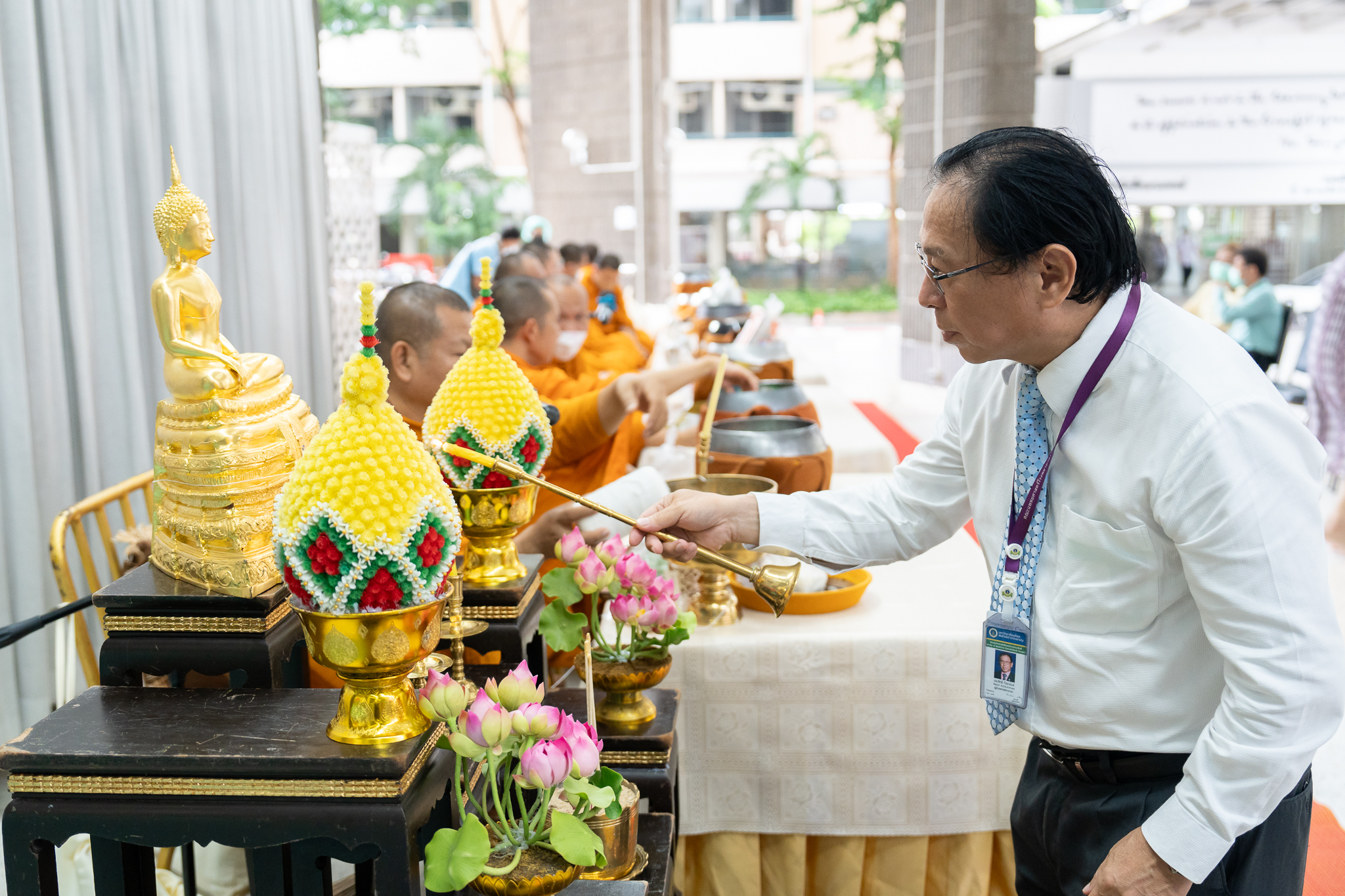 ทำบุญเดือนเกิดบุคลากร ประจำเดือนสิงหาคม 2567 ทำบุญเดือนเกิดบุคลากร ประจำเดือนสิงหาคม 2567