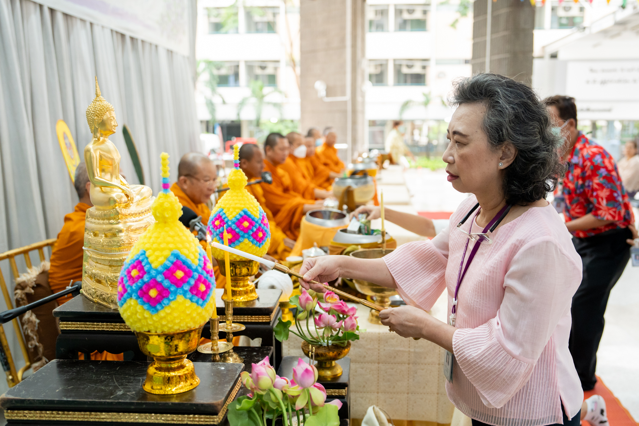 งานทำบุญเดือนเกิดบุคลากร ประจำเดือนเมษายน 2567 งานทำบุญเดือนเกิดบุคลากร ประจำเดือนเมษายน 2567