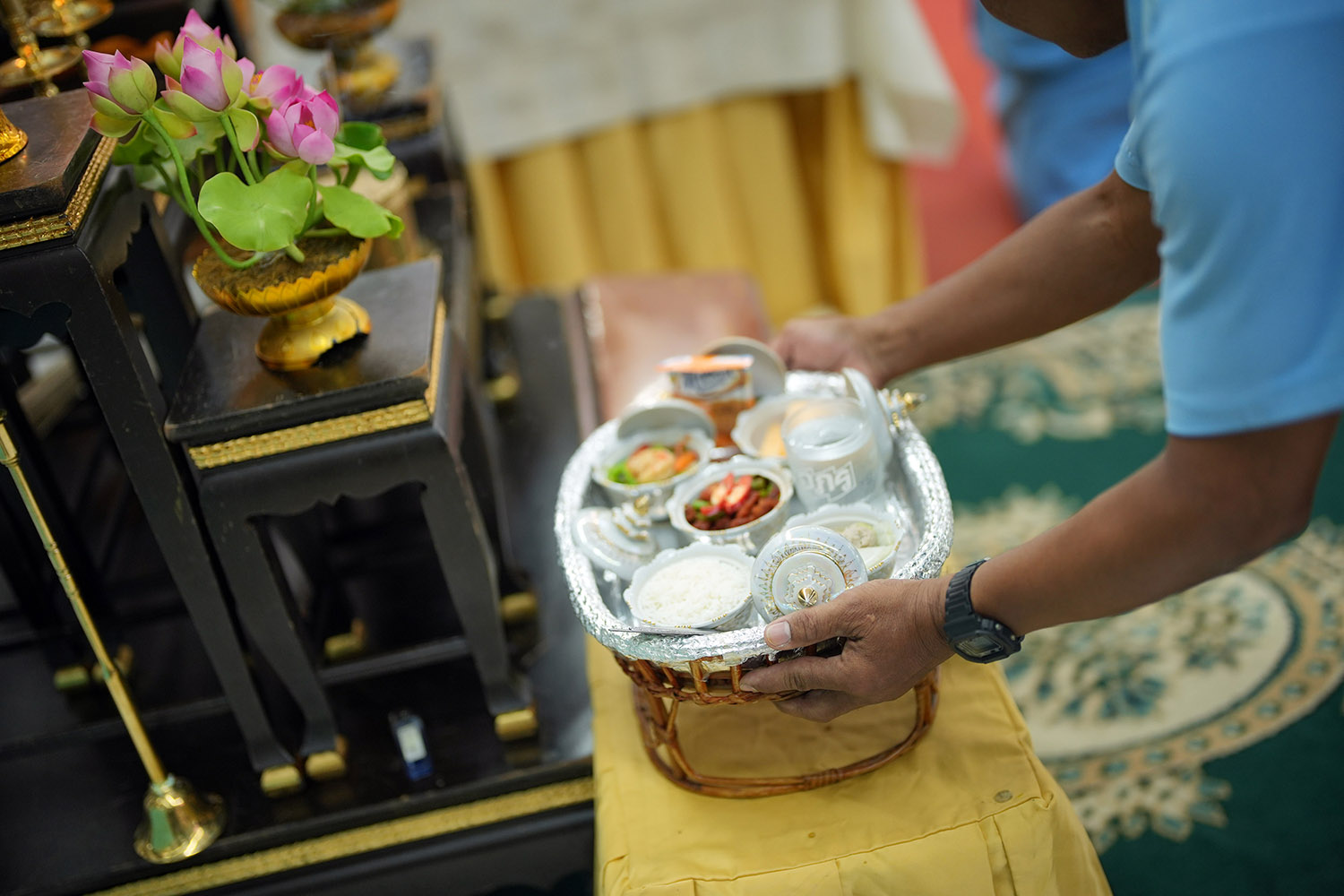 งานทำบุญเดือนเกิดบุคลากร ประจำเดือนกรกฎาคม 2567
