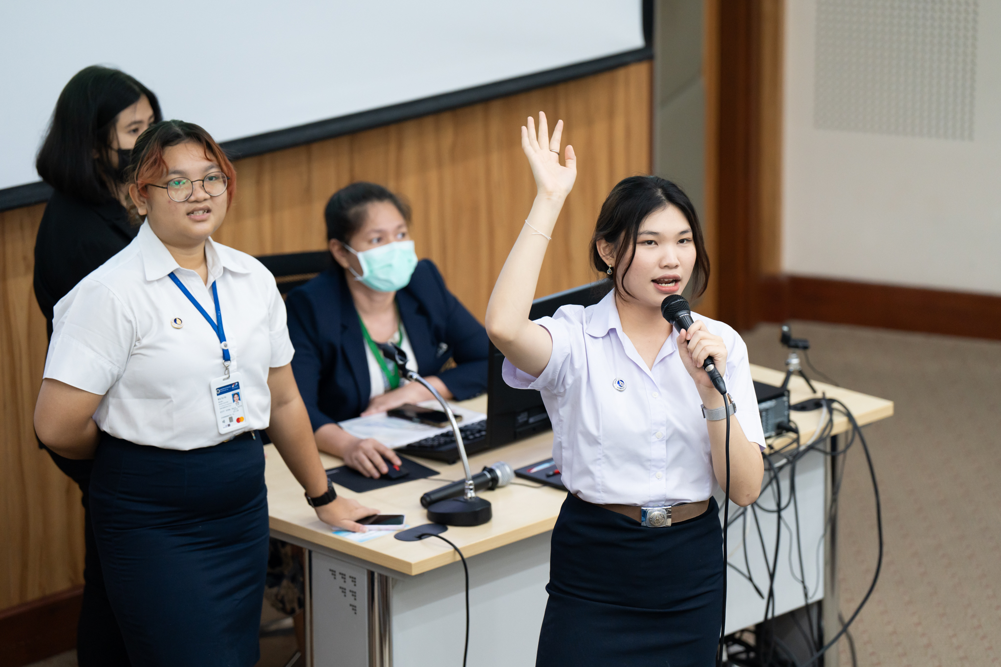 งานปฐมนิเทศนักศึกษาวิทยาศาสตรบัณฑิต สาขาวิชาความผิดปกติของการสื่อความหมาย ประจำปีการศึกษา 2567 งานปฐมนิเทศนักศึกษาวิทยาศาสตรบัณฑิต สาขาวิชาความผิดปกติของการสื่อความหมาย ประจำปีการศึกษา 2567