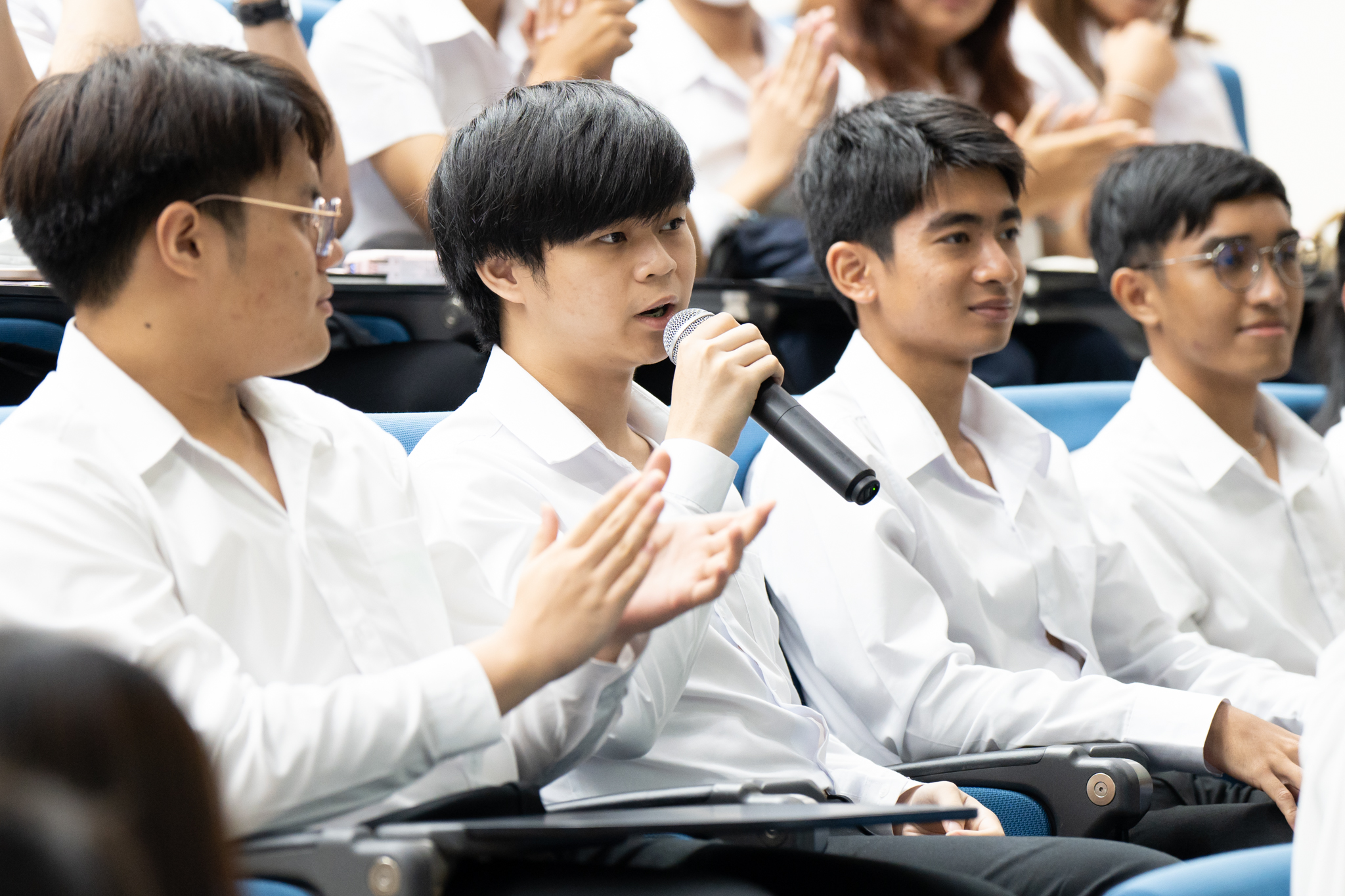 งานปฐมนิเทศนักศึกษาวิทยาศาสตรบัณฑิต สาขาวิชาความผิดปกติของการสื่อความหมาย ประจำปีการศึกษา 2567 งานปฐมนิเทศนักศึกษาวิทยาศาสตรบัณฑิต สาขาวิชาความผิดปกติของการสื่อความหมาย ประจำปีการศึกษา 2567