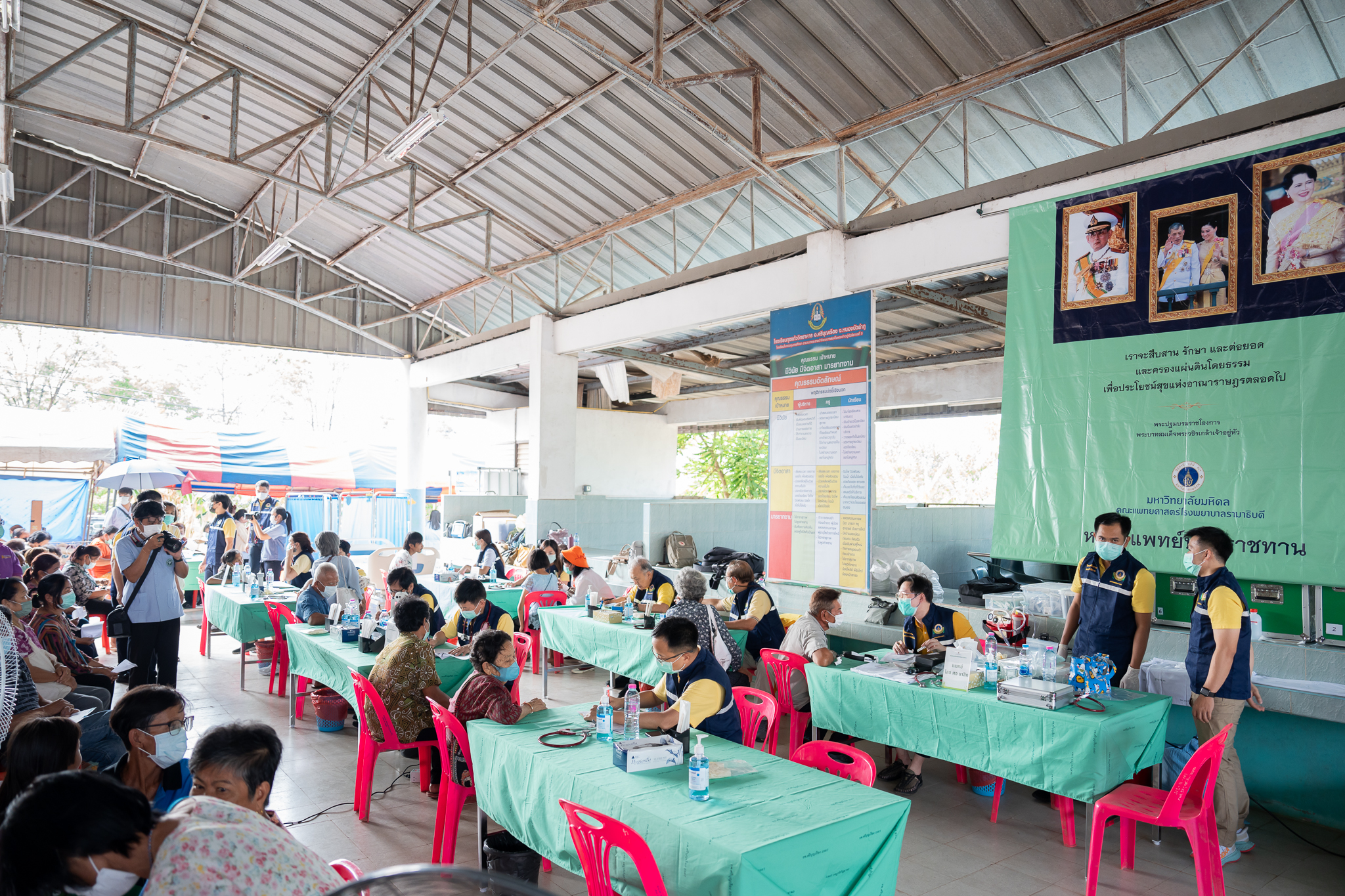 คณะแพทยศาสตร์โรงพยาบาลรามาธิบดี มหาวิทยาลัยมหิดล ร่วมกับ สำนักงานองคมนตรี ออกหน่วยแพทย์เคลื่อนที่ ในโครงการ “สืบสานพระราชปณิธาน” ณ จังหวัดหนองบัวลำภู คณะแพทยศาสตร์โรงพยาบาลรามาธิบดี มหาวิทยาลัยมหิดล ร่วมกับ สำนักงานองคมนตรี ออกหน่วยแพทย์เคลื่อนที่ ในโครงการ “สืบสานพระราชปณิธาน” ณ จังหวัดหนองบัวลำภู