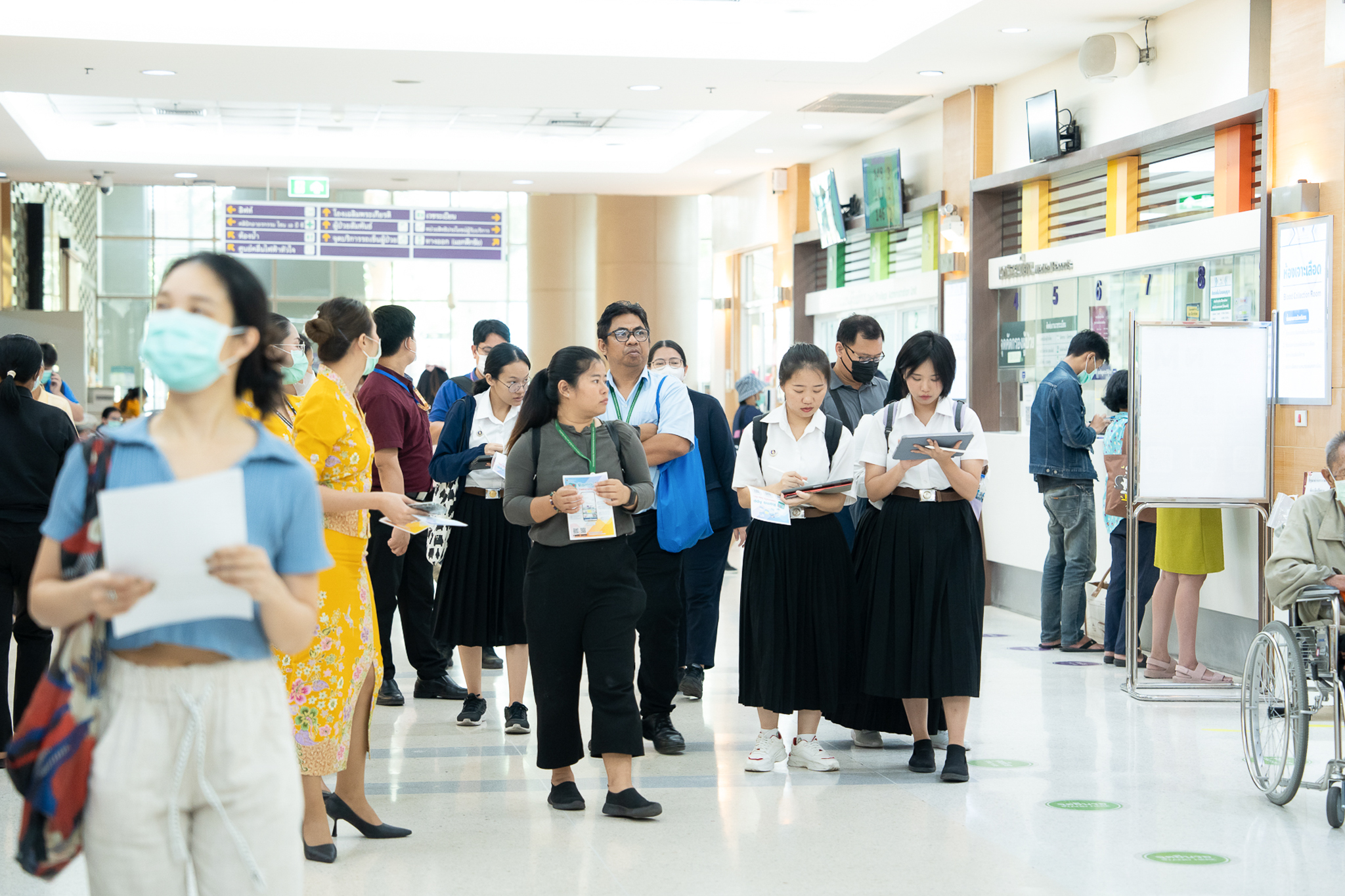 นักศึกษาสถาบันราชสุดา เข้าศึกษาดูงาน เยี่ยมชมการดำเนินงานและการเข้าใช้บริการที่อาคารสมเด็จพระเทพรัตน์ นักศึกษาสถาบันราชสุดา เข้าศึกษาดูงาน เยี่ยมชมการดำเนินงานและการเข้าใช้บริการที่อาคารสมเด็จพระเทพรัตน์