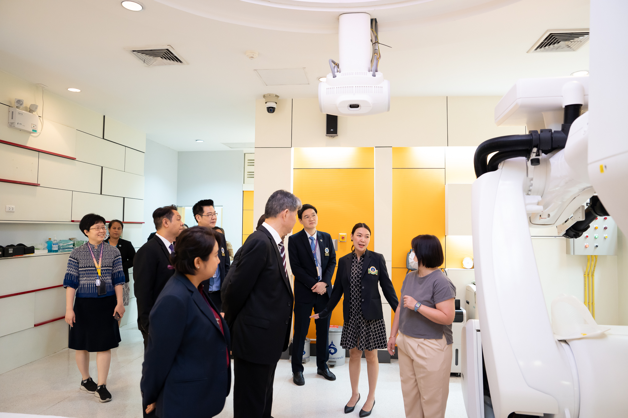 ให้การต้อนรับผู้แทนจากทบวงการพลังงานปรมาณูระหว่างประเทศ ให้การต้อนรับผู้แทนจากทบวงการพลังงานปรมาณูระหว่างประเทศ