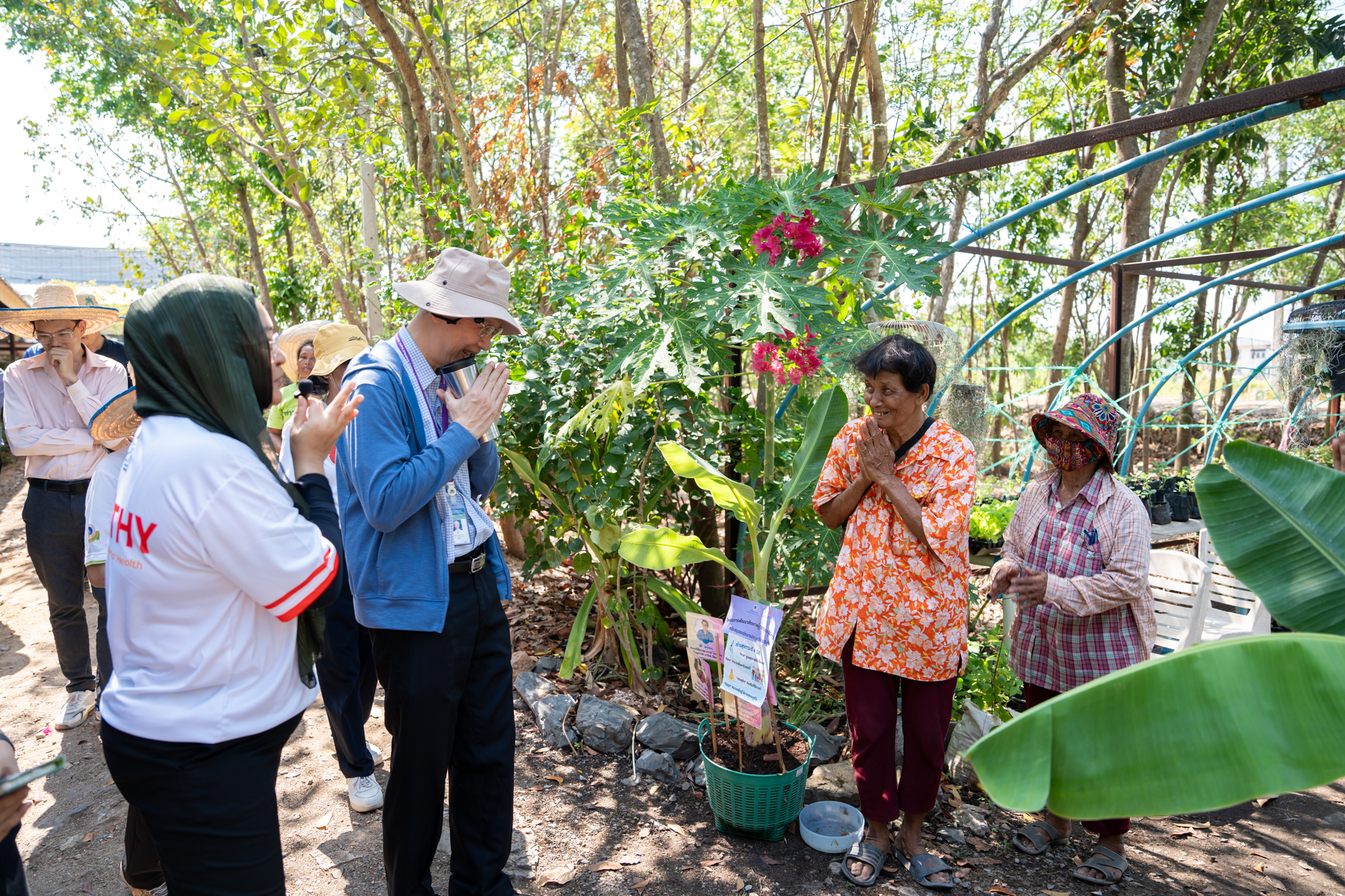 กิจกรรมเยี่ยมชมศูนย์การเรียนรู้ฟาร์มสร้างสุขรามาธิบดี (The Ramathibodi Healthy Farm Learning Center)