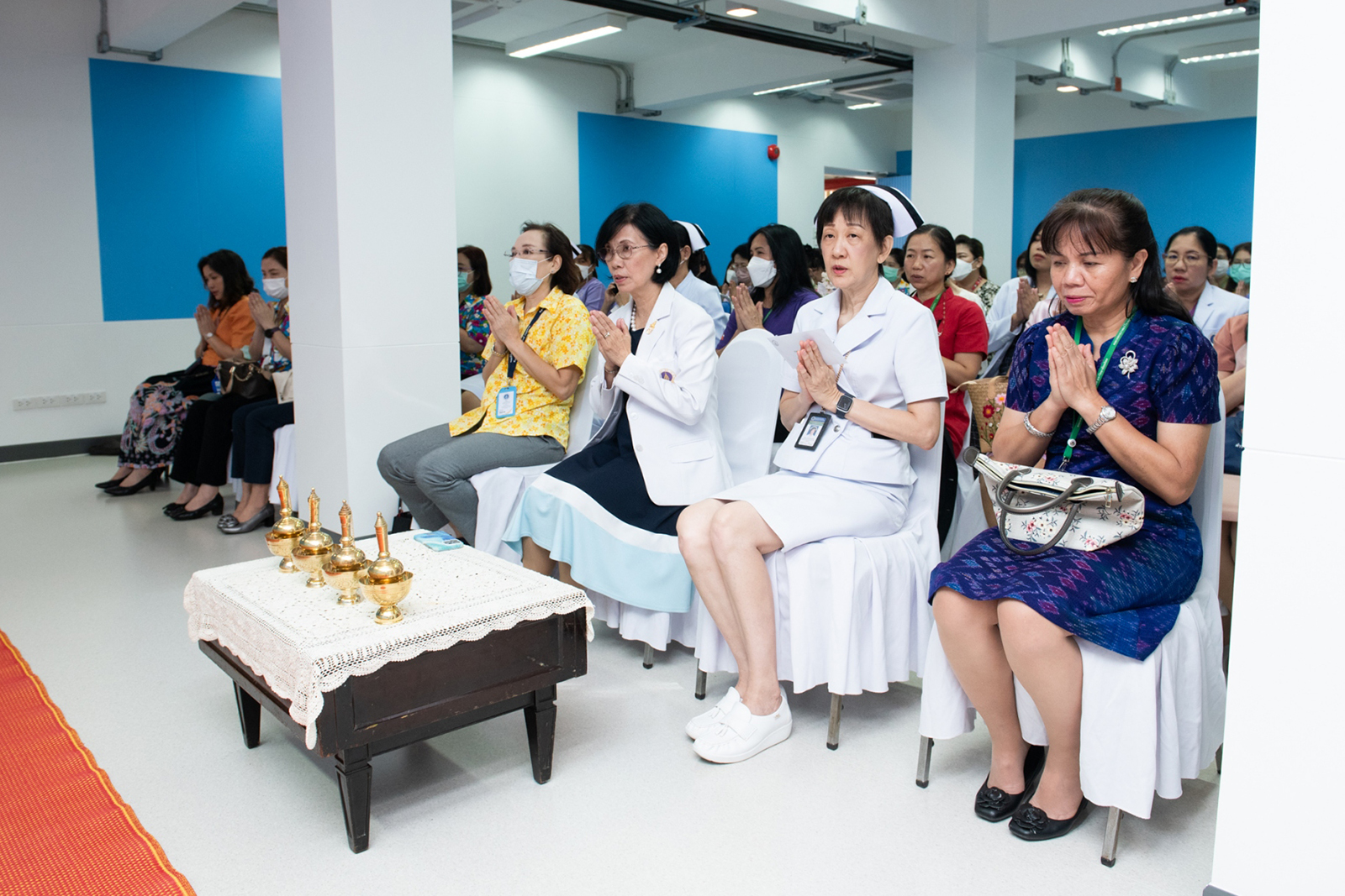 พิธีเปิดห้องประชุมฝ่ายการพยาบาล โรงพยาบาลรามาธิบดี พิธีเปิดห้องประชุมฝ่ายการพยาบาล โรงพยาบาลรามาธิบดี