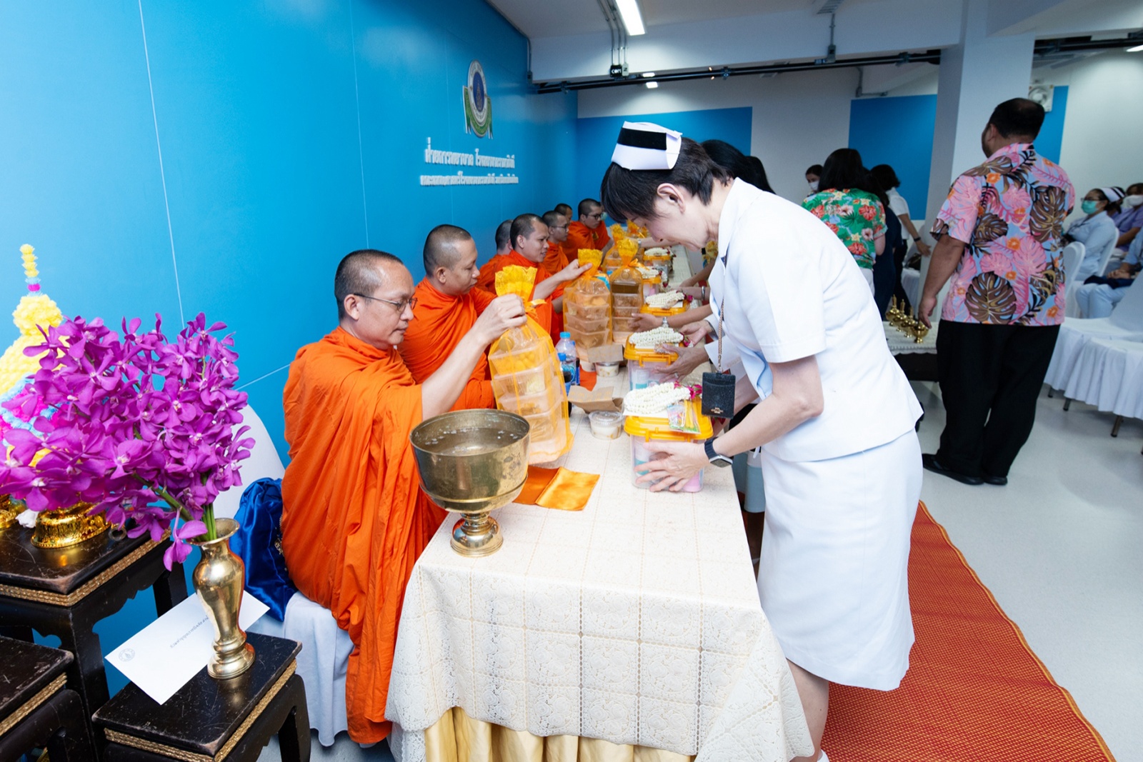 พิธีเปิดห้องประชุมฝ่ายการพยาบาล โรงพยาบาลรามาธิบดี