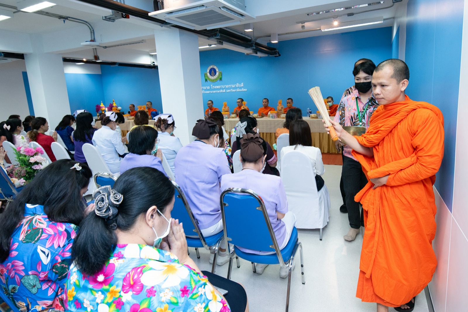 พิธีเปิดห้องประชุมฝ่ายการพยาบาล โรงพยาบาลรามาธิบดี พิธีเปิดห้องประชุมฝ่ายการพยาบาล โรงพยาบาลรามาธิบดี