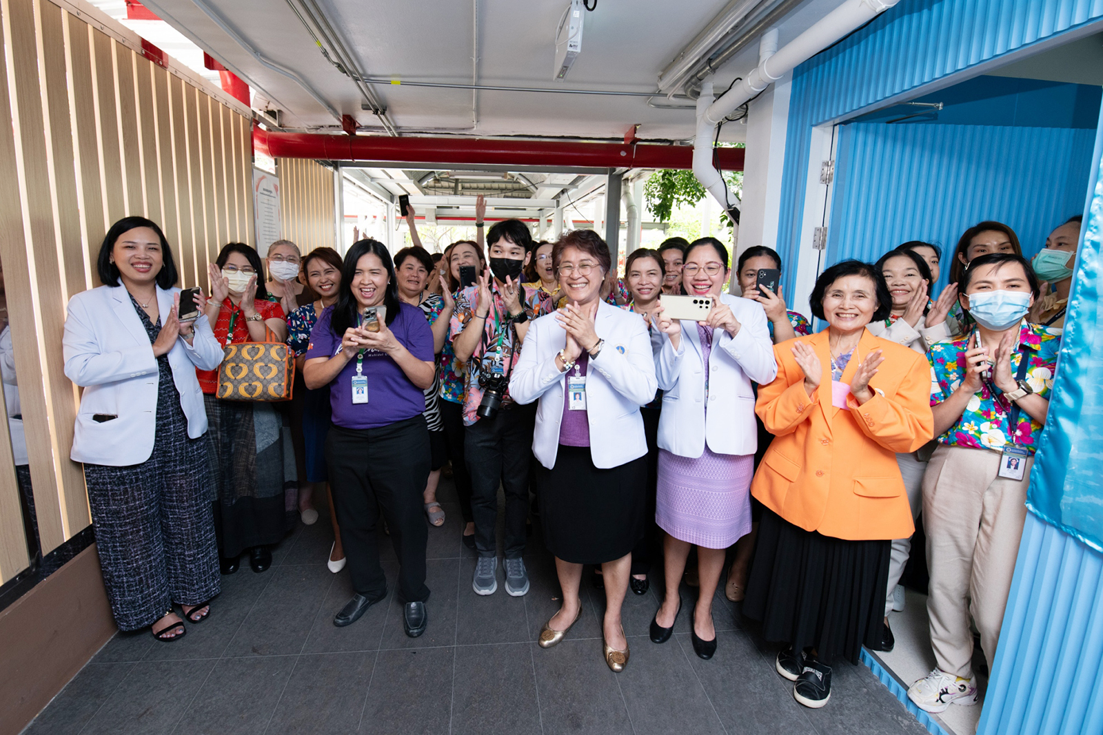 พิธีเปิดห้องประชุมฝ่ายการพยาบาล โรงพยาบาลรามาธิบดี