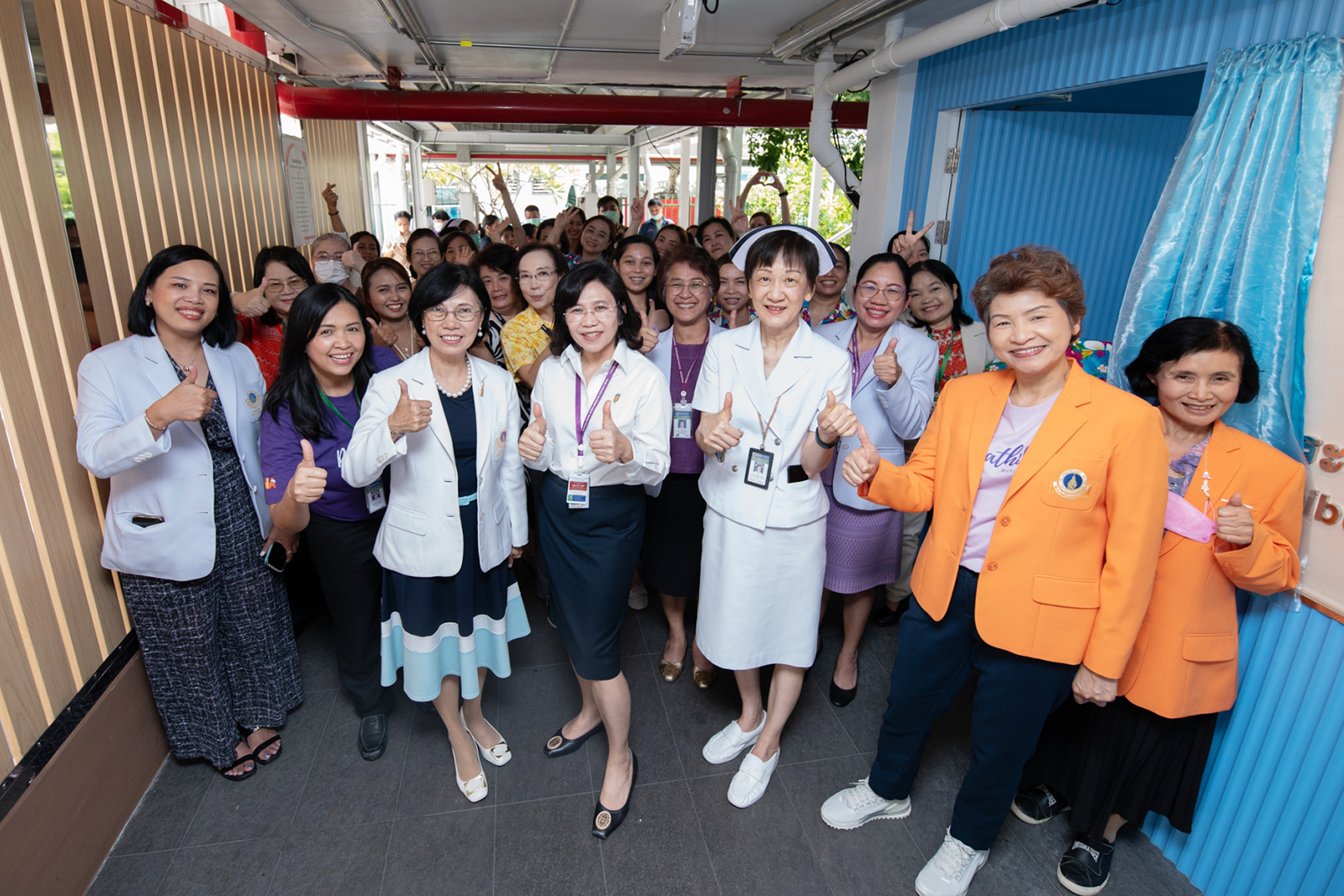 พิธีเปิดห้องประชุมฝ่ายการพยาบาล โรงพยาบาลรามาธิบดี