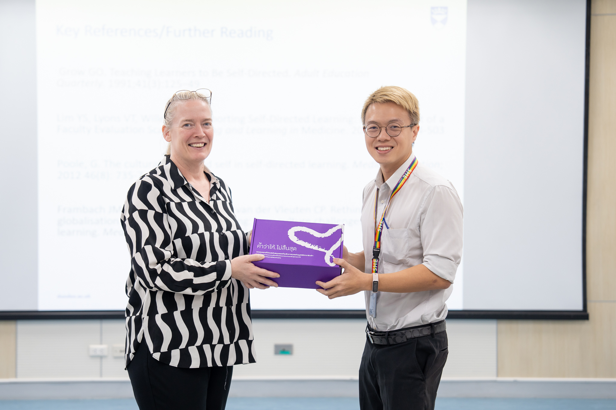 บรรยาย หัวข้อ Effective inclusion of the student voice in QA บรรยาย หัวข้อ Effective inclusion of the student voice in QA