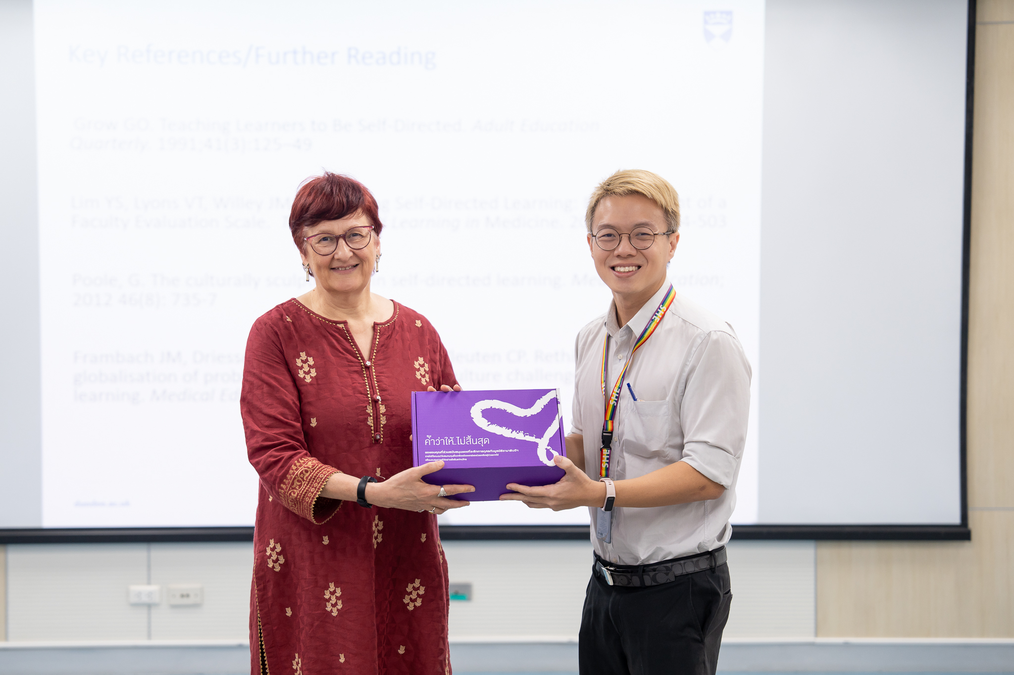 บรรยาย หัวข้อ Effective inclusion of the student voice in QA บรรยาย หัวข้อ Effective inclusion of the student voice in QA