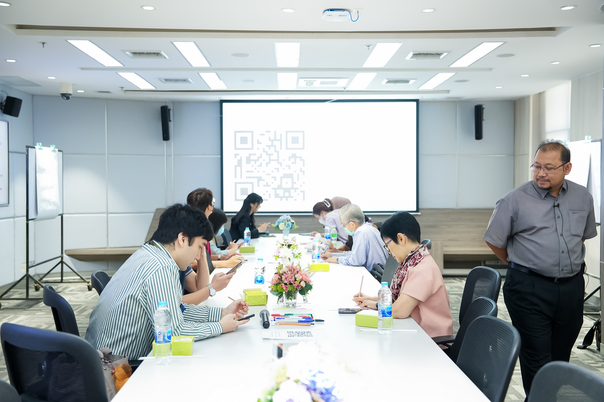 การอบรมเชิงปฏิบัติการ หัวข้อ Workshops on survey research และ Workshop on resilience and well-being การอบรมเชิงปฏิบัติการ หัวข้อ Workshops on survey research และ Workshop on resilience and well-being