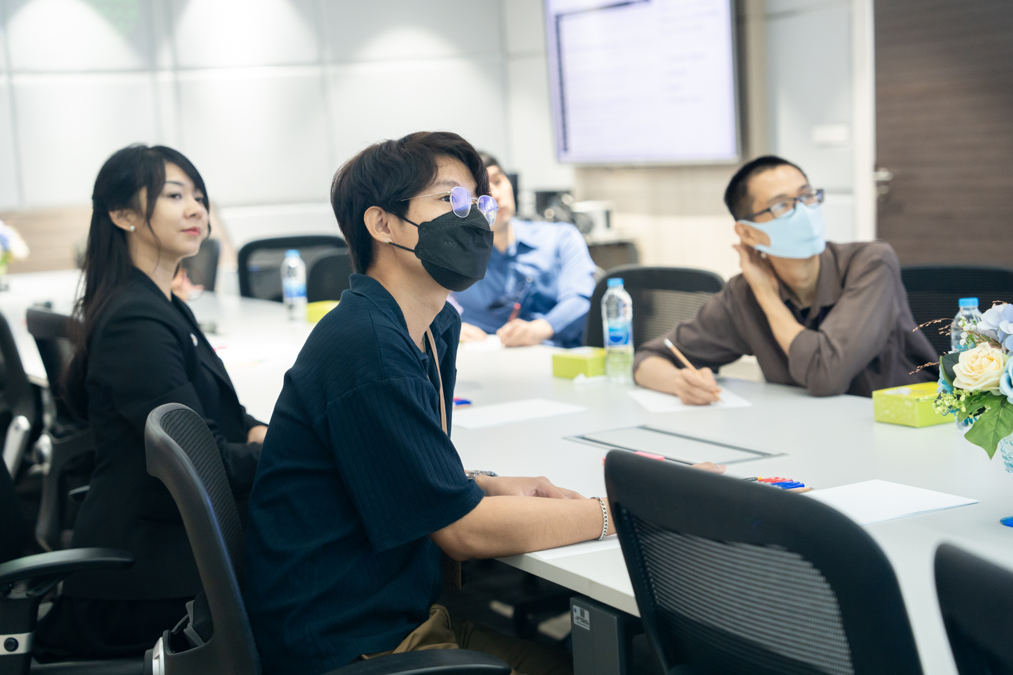 การอบรมเชิงปฏิบัติการ หัวข้อ Workshops on survey research และ Workshop on resilience and well-being การอบรมเชิงปฏิบัติการ หัวข้อ Workshops on survey research และ Workshop on resilience and well-being