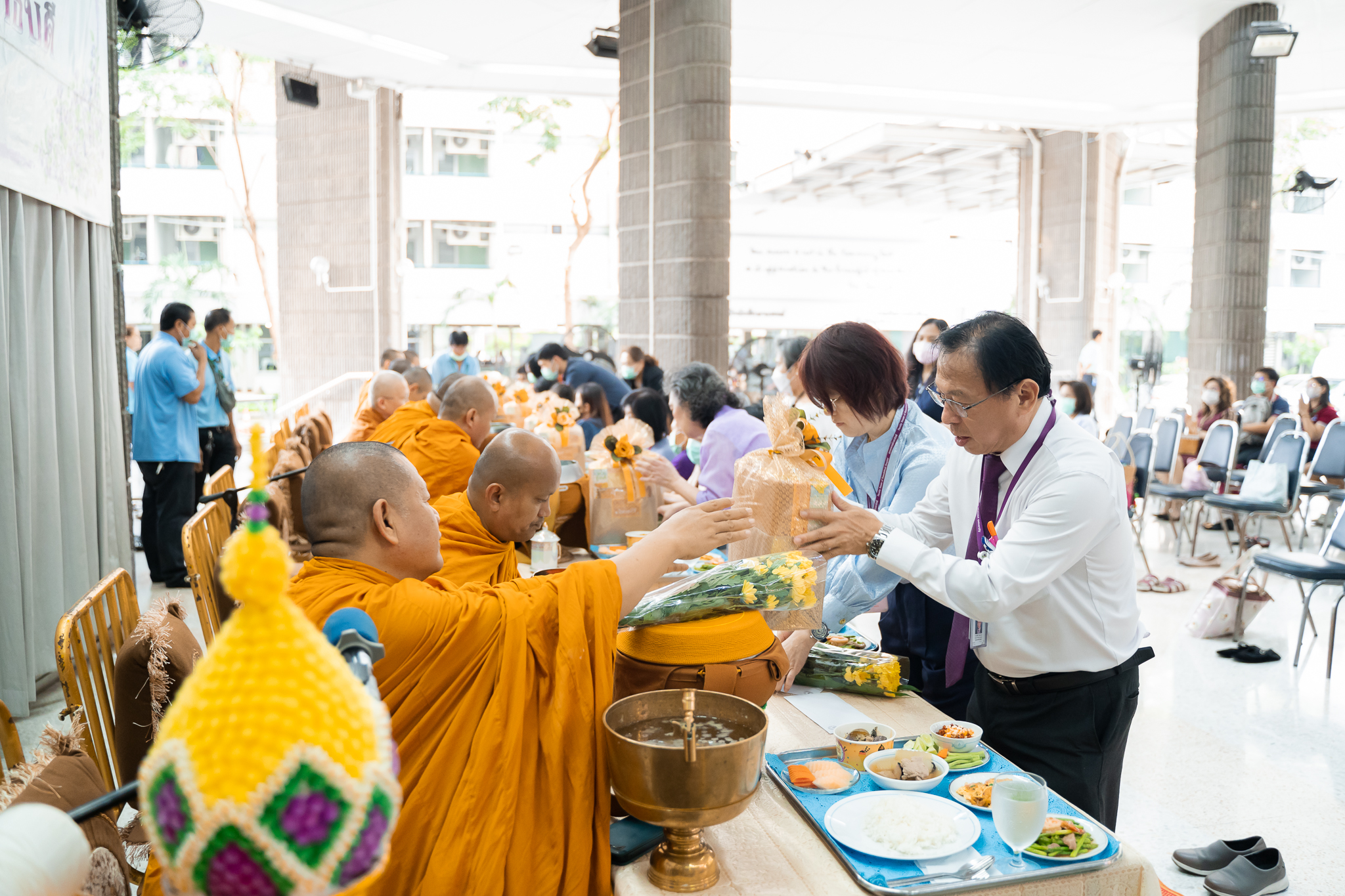 งานทำบุญเดือนเกิดบุคลากร ประจำเดือนมีนาคม 2567 งานทำบุญเดือนเกิดบุคลากร ประจำเดือนมีนาคม 2567