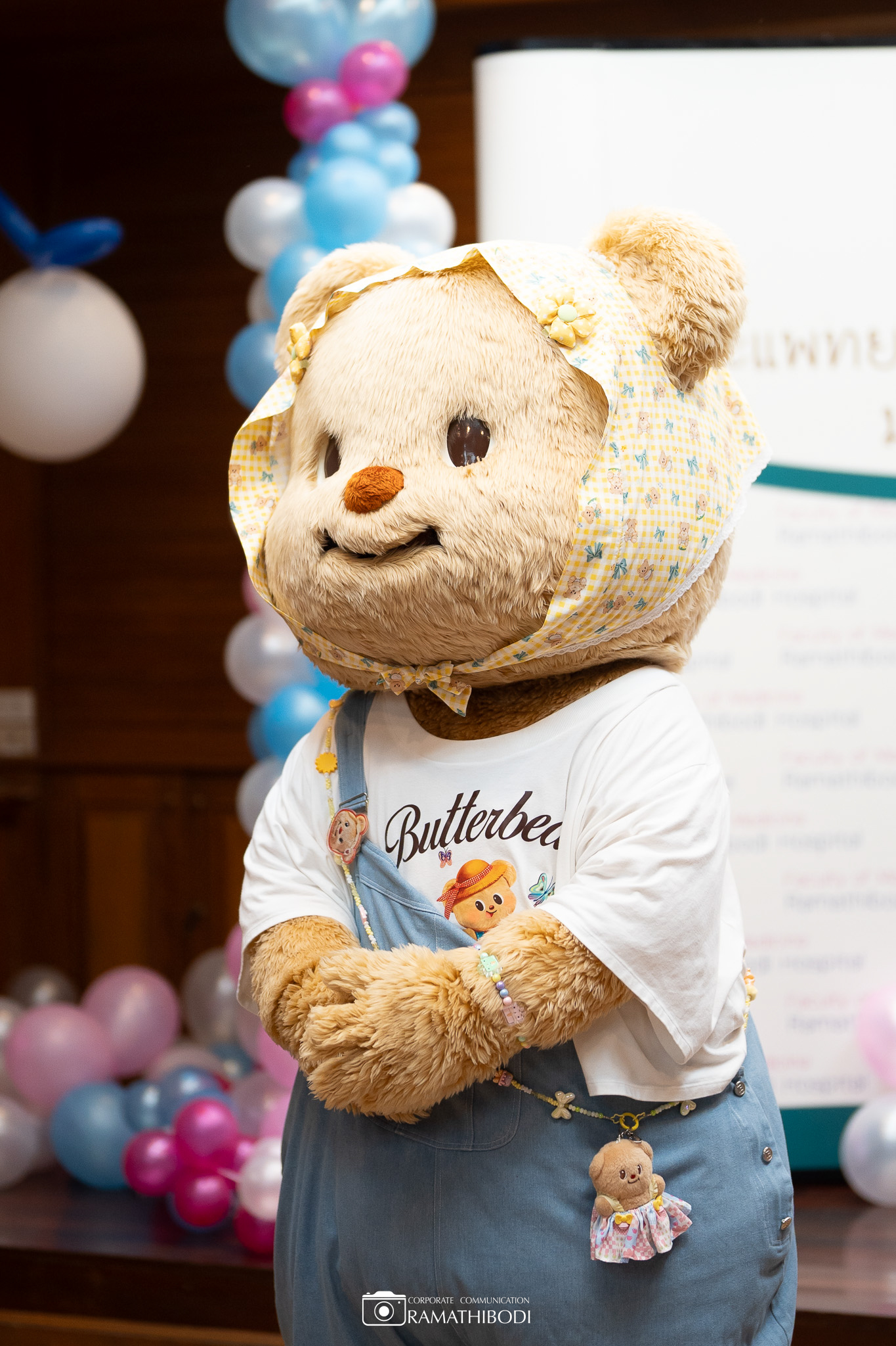 “น้องหมีเนย” BUTTER BEAR เยี่ยมให้กำลังใจผู้ป่วยเด็ก รพ.รามาธิบดี “น้องหมีเนย” BUTTER BEAR เยี่ยมให้กำลังใจผู้ป่วยเด็ก รพ.รามาธิบดี