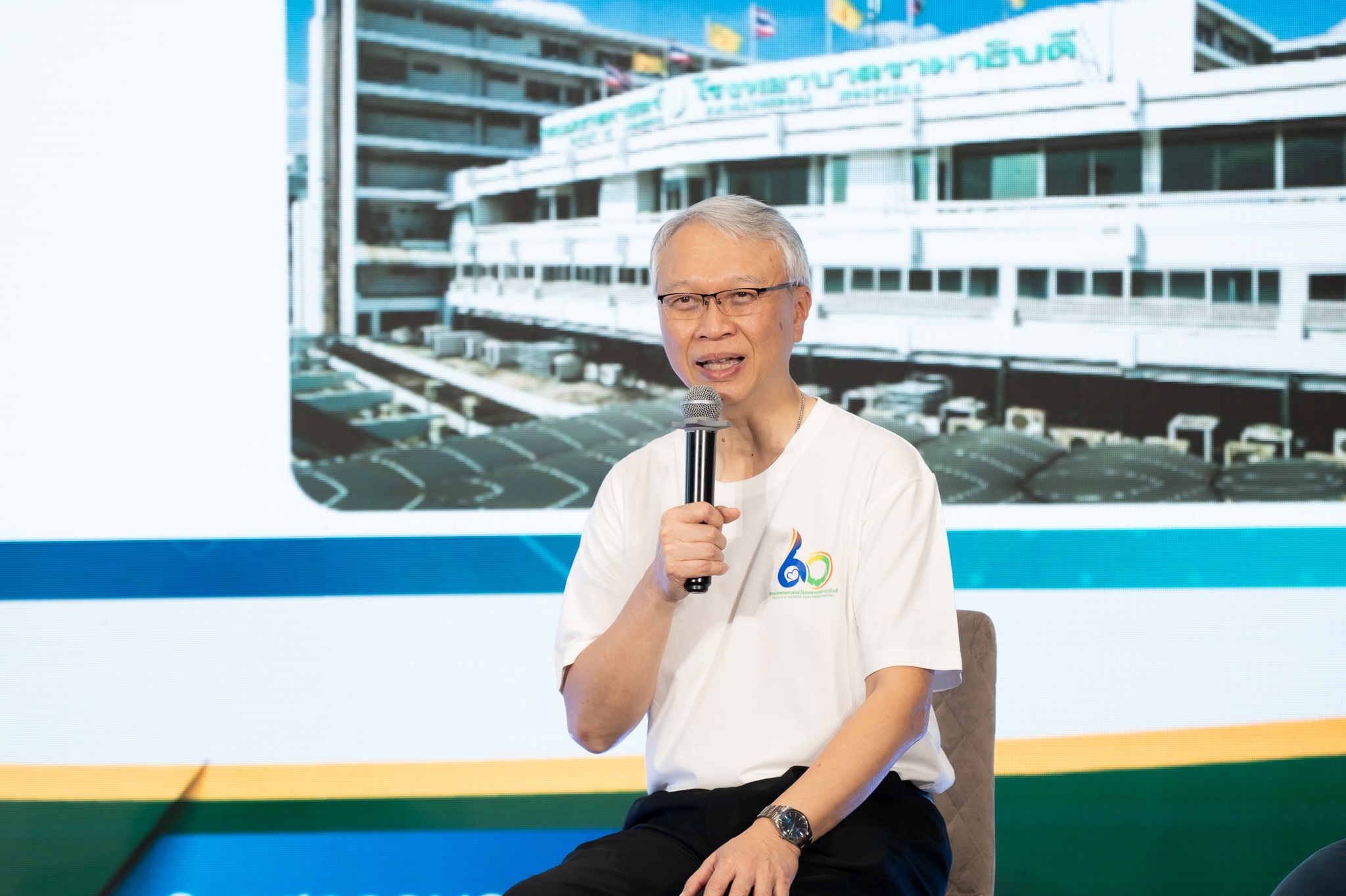 งานแถลงข่าว การจัดงานครบรอบ 60 ปี การก่อตั้งคณะแพทยศาสตร์โรงพยาบาลรามาธิบดี มหาวิทยาลัยมหิดล “6 ทศวรรษรามาธิบดี สู่สถาบันการแพทย์ในระดับสากล” งานแถลงข่าว การจัดงานครบรอบ 60 ปี การก่อตั้งคณะแพทยศาสตร์โรงพยาบาลรามาธิบดี มหาวิทยาลัยมหิดล “6 ทศวรรษรามาธิบดี สู่สถาบันการแพทย์ในระดับสากล”