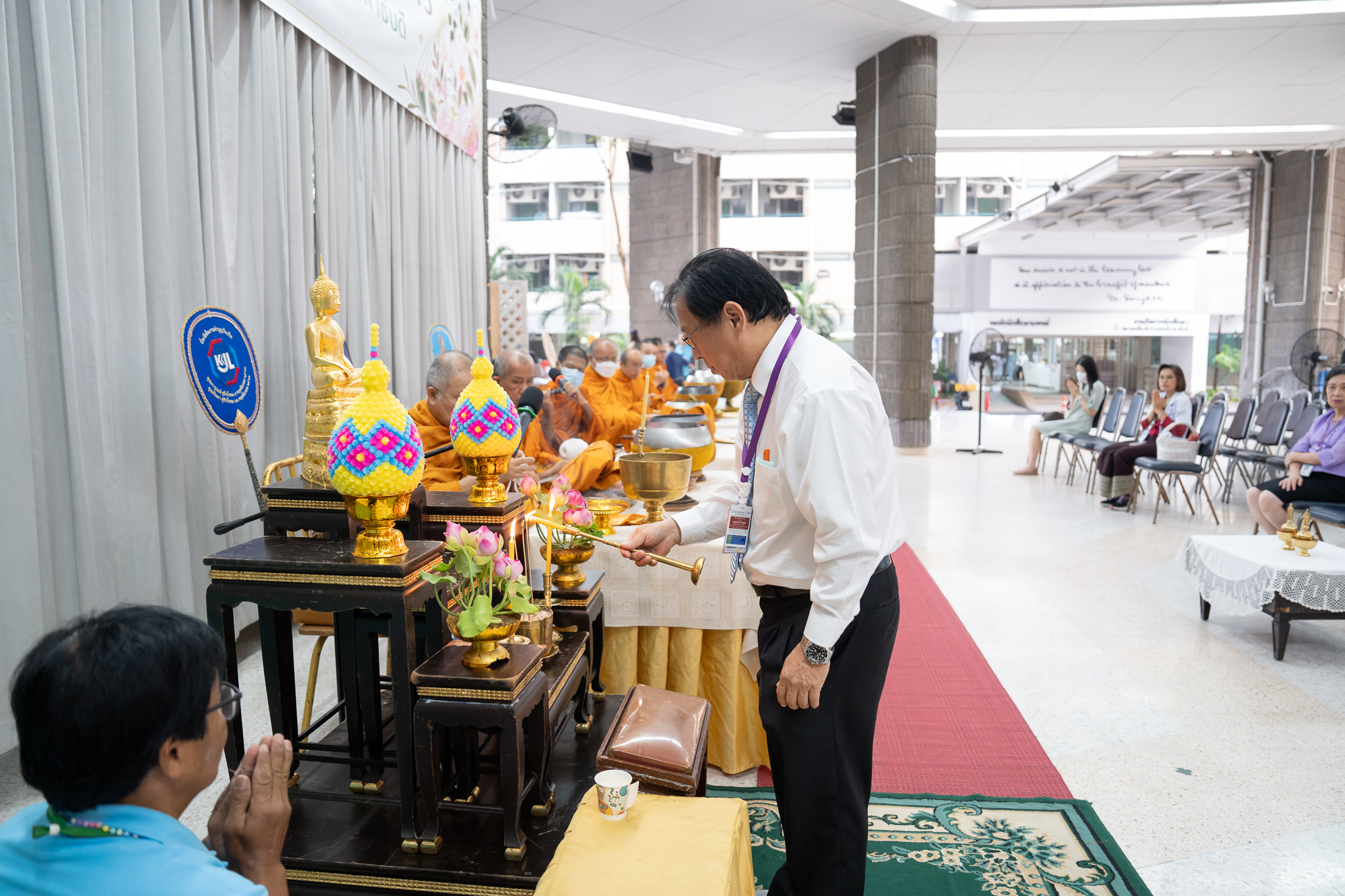 งานทำบุญเดือนเกิดบุคลากร ประจำเดือนกุมภาพันธ์ 2568 งานทำบุญเดือนเกิดบุคลากร ประจำเดือนกุมภาพันธ์ 2568