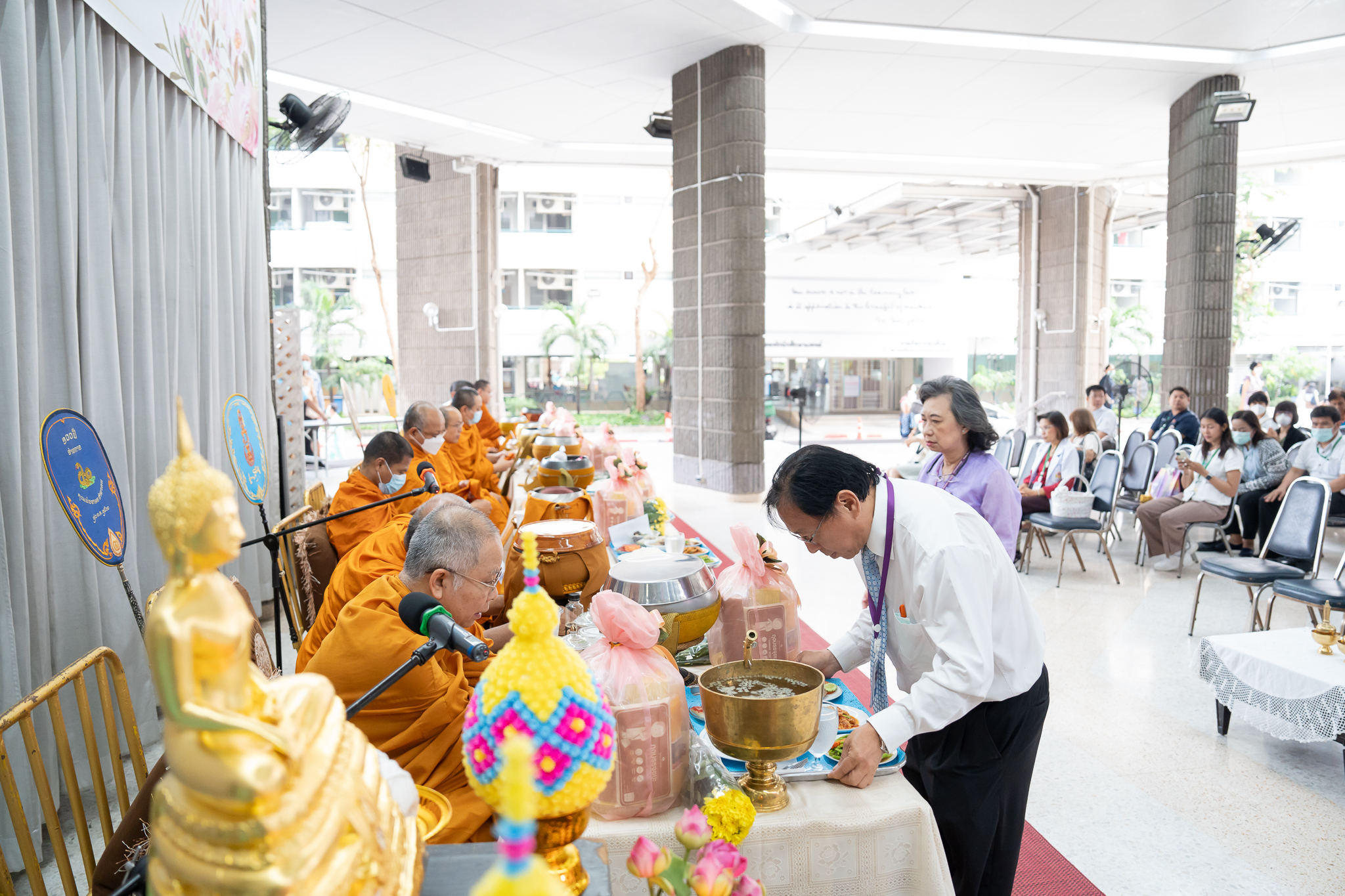 งานทำบุญเดือนเกิดบุคลากร ประจำเดือนกุมภาพันธ์ 2568 งานทำบุญเดือนเกิดบุคลากร ประจำเดือนกุมภาพันธ์ 2568