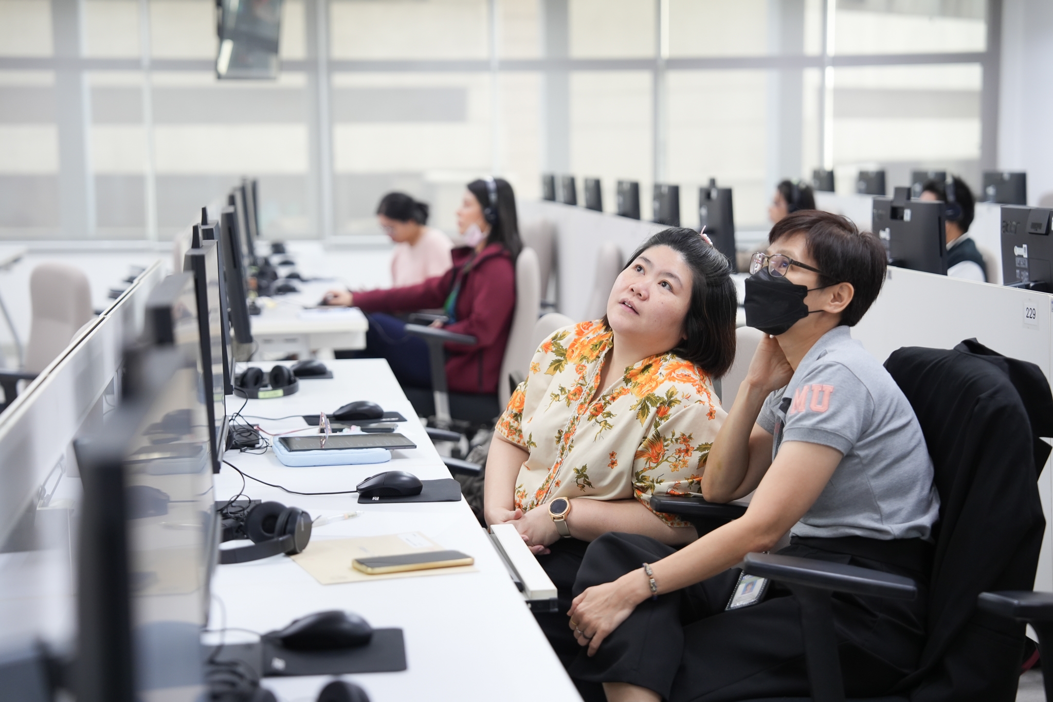 โครงการอบรม การผลิตสื่อการเรียนรู้ด้วยโปรแกรม Adobe Premiere Pro & Camtasia สำหรับบุคลากร