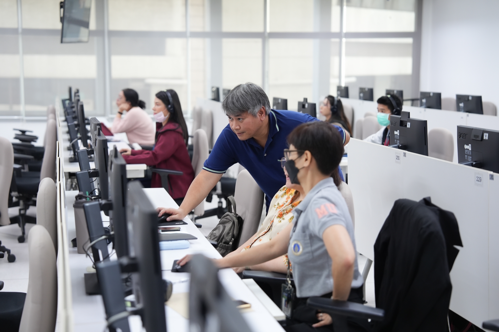 โครงการอบรม การผลิตสื่อการเรียนรู้ด้วยโปรแกรม Adobe Premiere Pro & Camtasia สำหรับบุคลากร