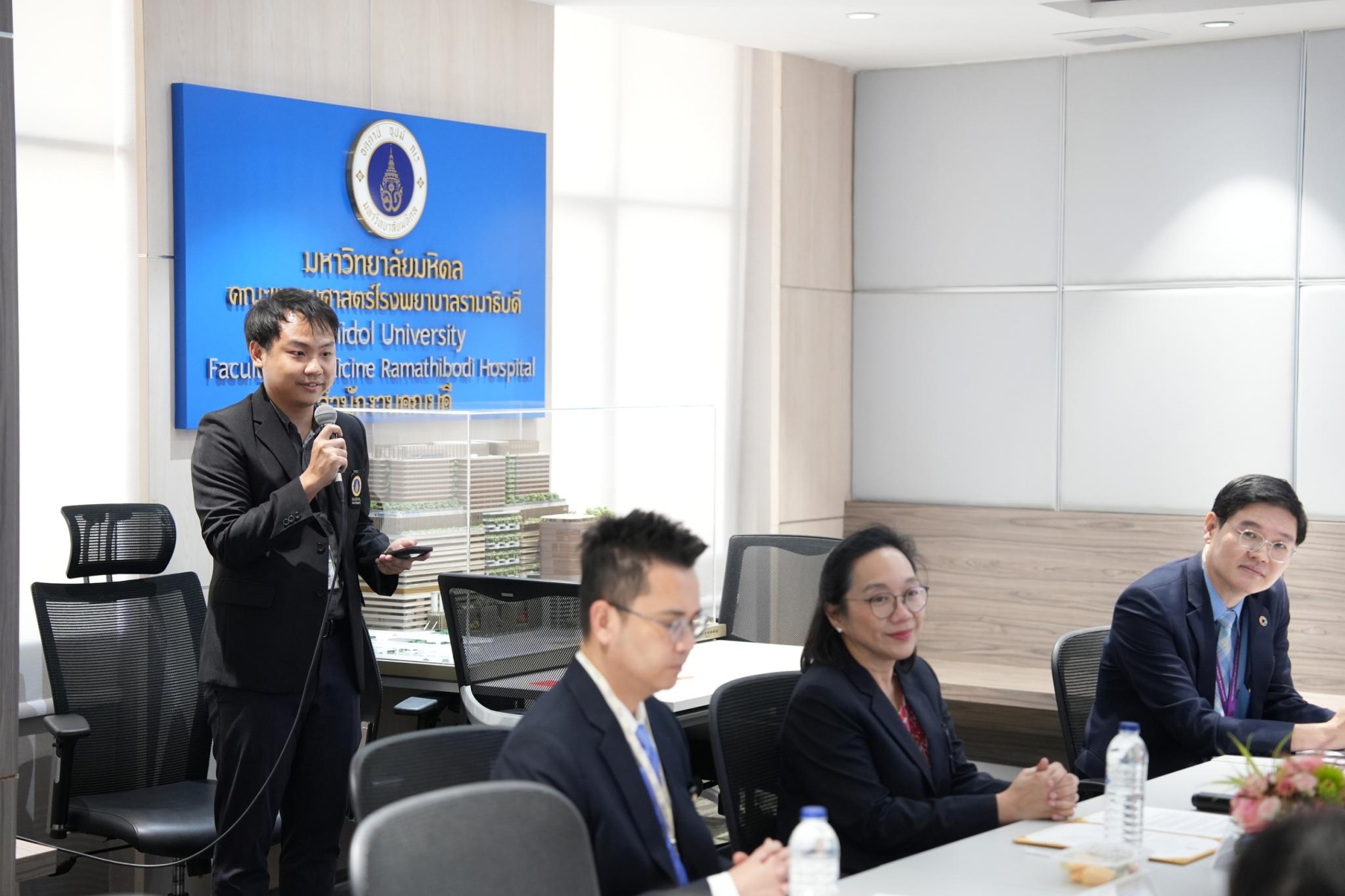 การต้อนรับและหารือความร่วมมือกับ School of Health Innovation, Kanagawa University of Human Services, Japan การต้อนรับและหารือความร่วมมือกับ School of Health Innovation, Kanagawa University of Human Services, Japan